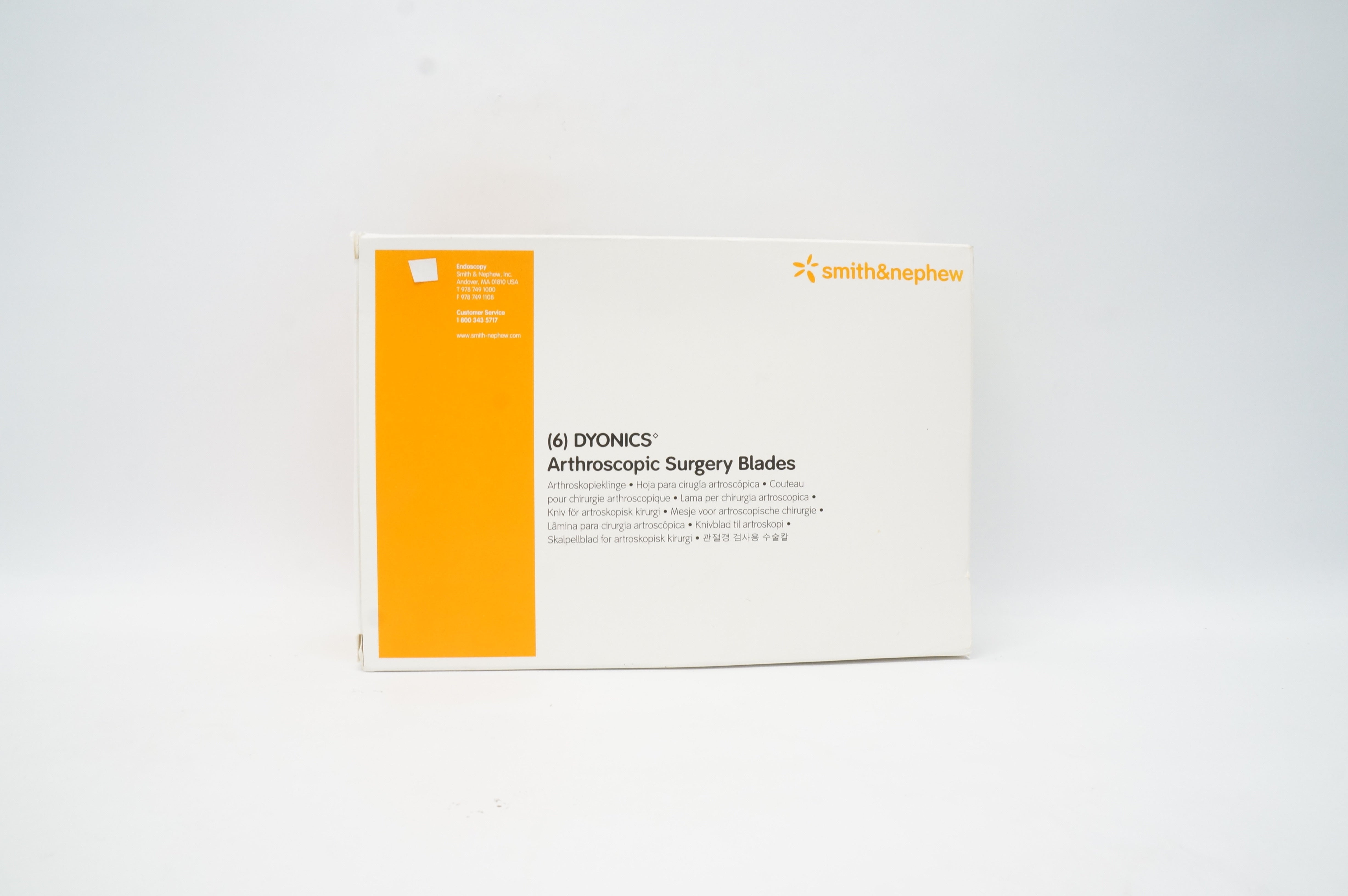 Smith&Nephew 7205323 DYONICS ORBIT Full Radius Blade 4.5mm (x) - Box of 5