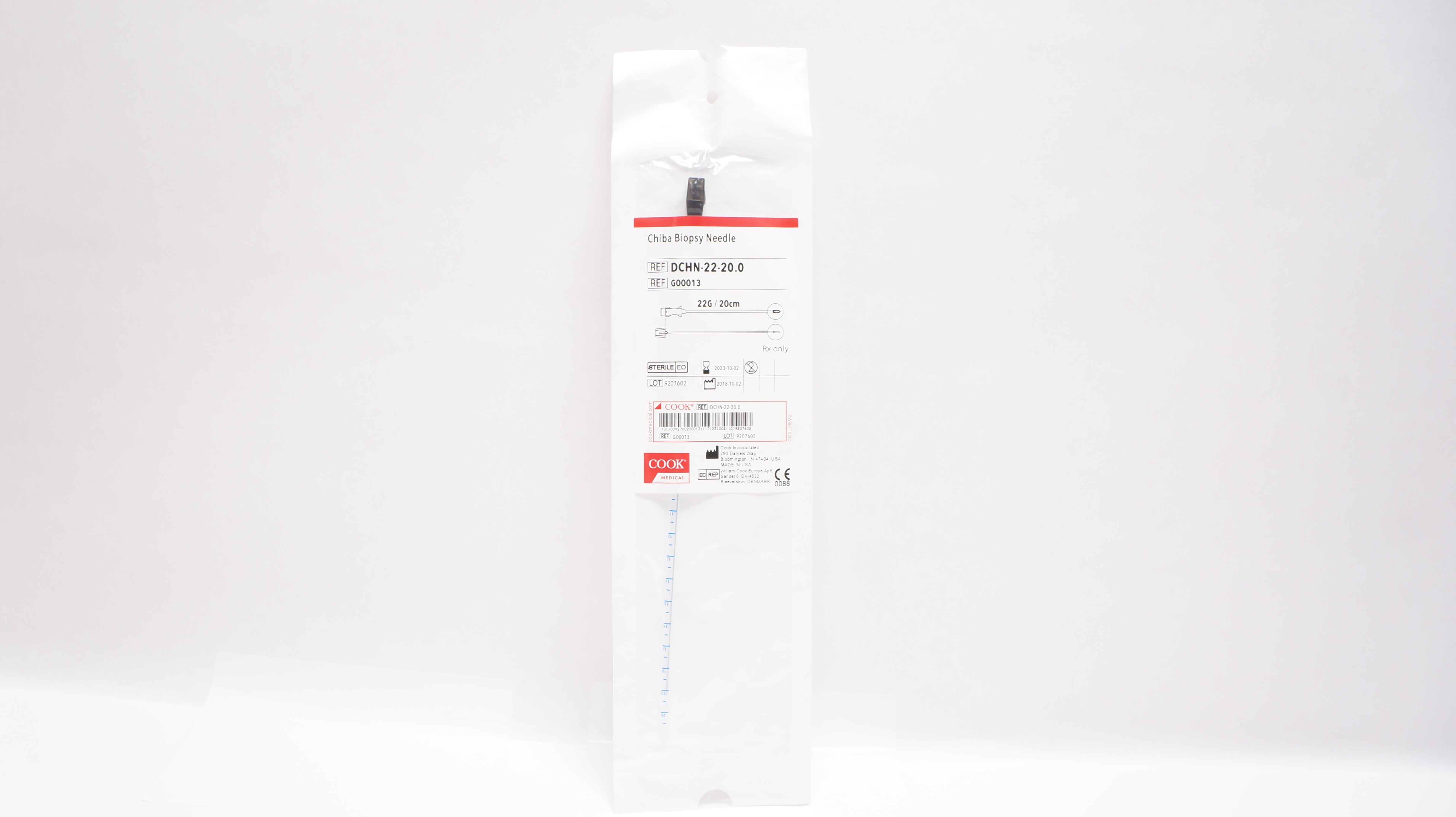 Cook Medical G00013 Chiba Biopsy Ndle. 22G / 20cm (x)