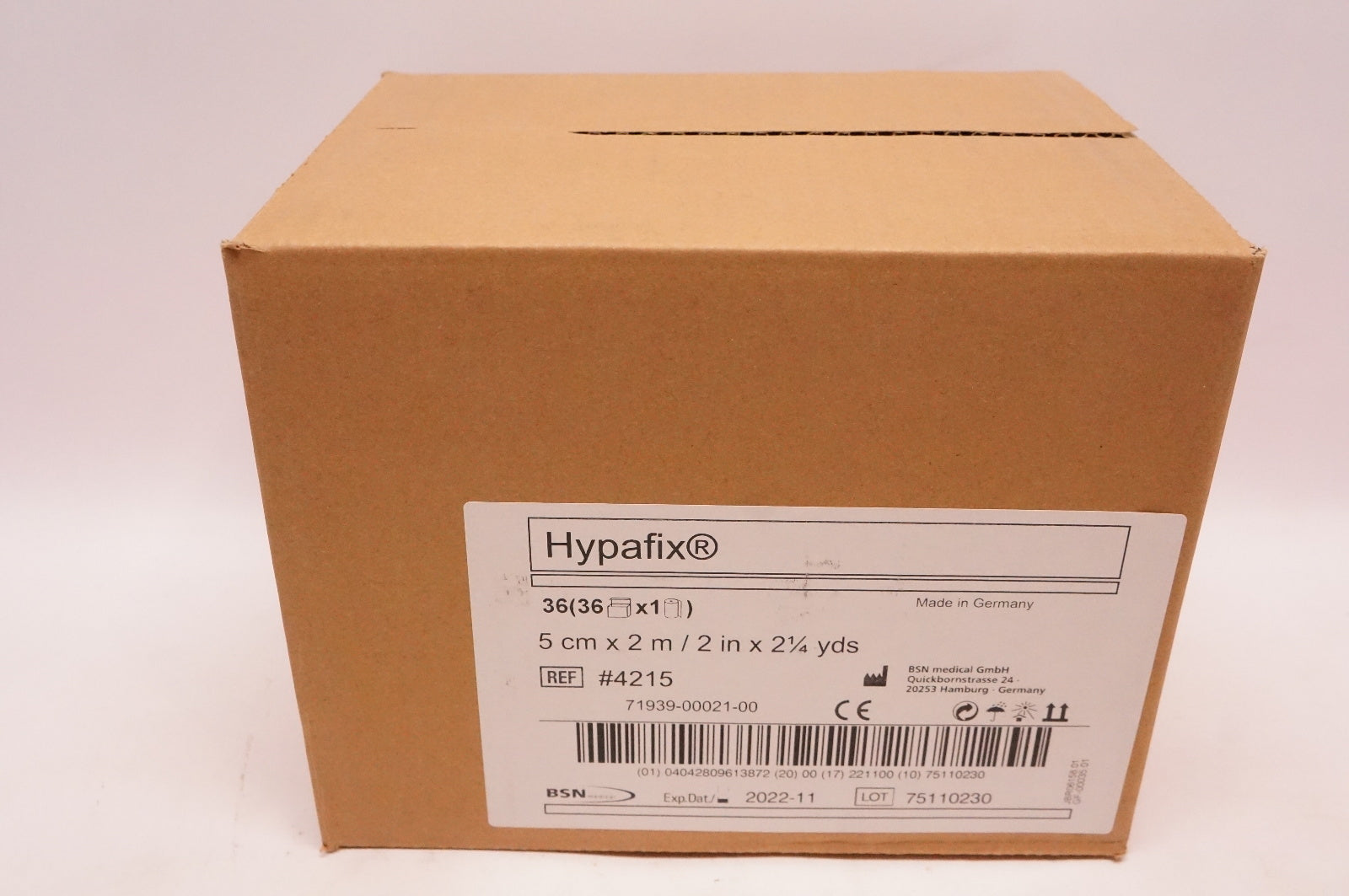 BSN Medical 4215 Hypafix 2inch x 2-1/4yds - Box of 36