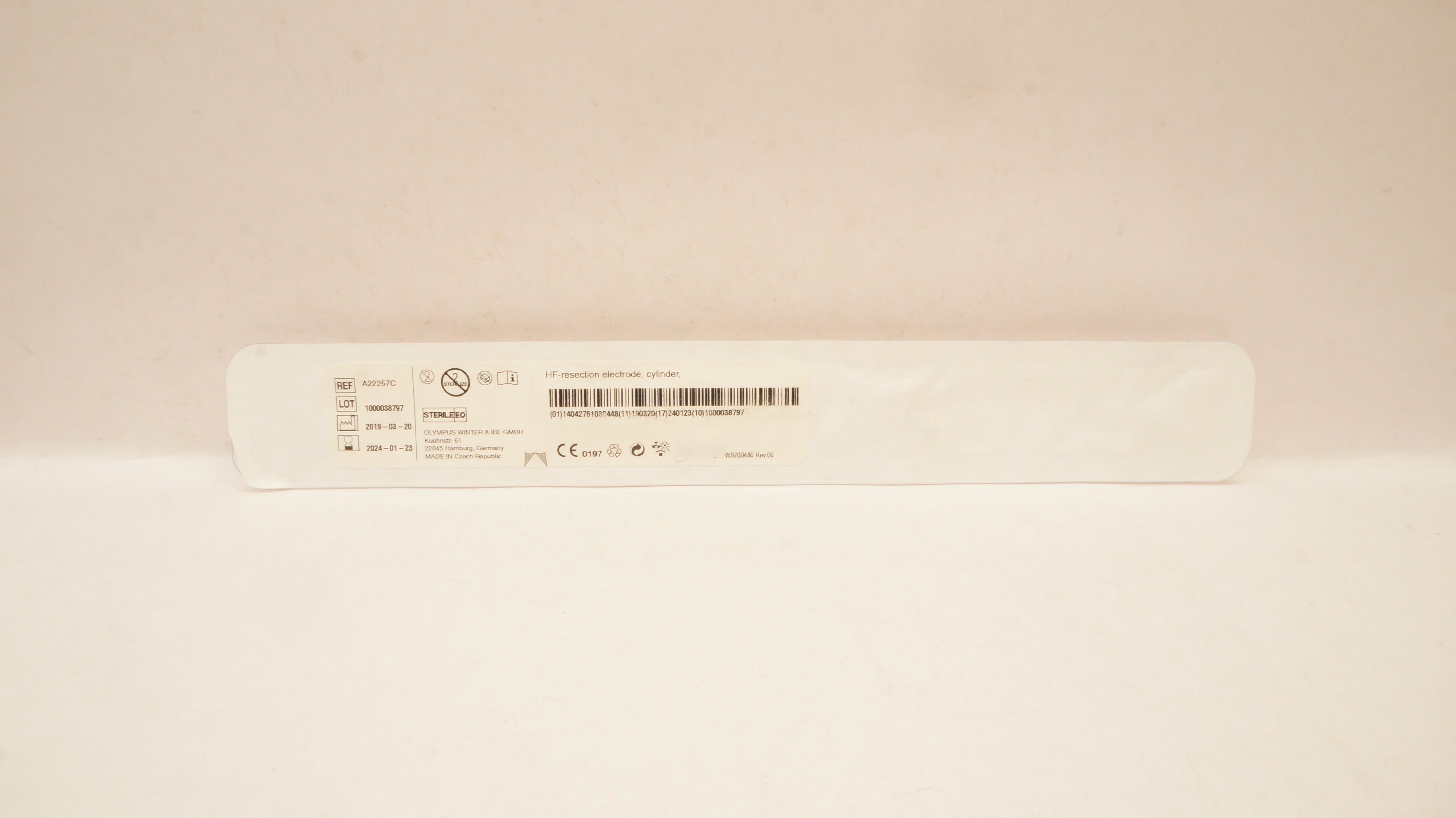 Olympus A22257C HF - Resection Electrode, Cylinder