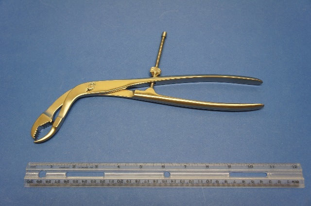 Orox Surgical Self-Centering Curved Holding Forceps with SpeedLock