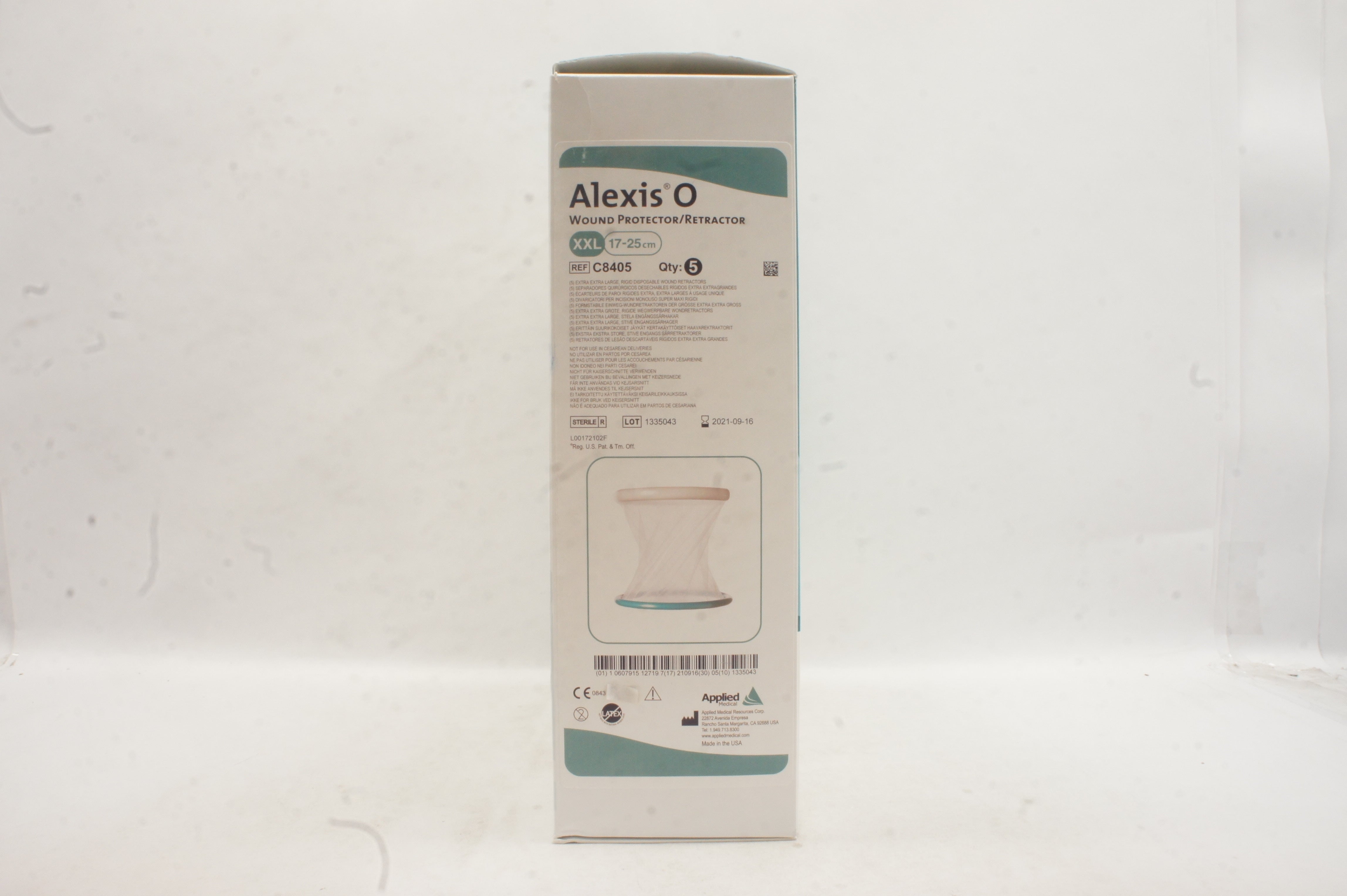 Applied Medical C8405 Alexis O Wound Protector Retractor 17-25cm XXL - Box of 5