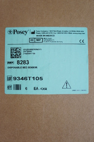 Posey 8283 Diposable Bed Sensor - Box of 6