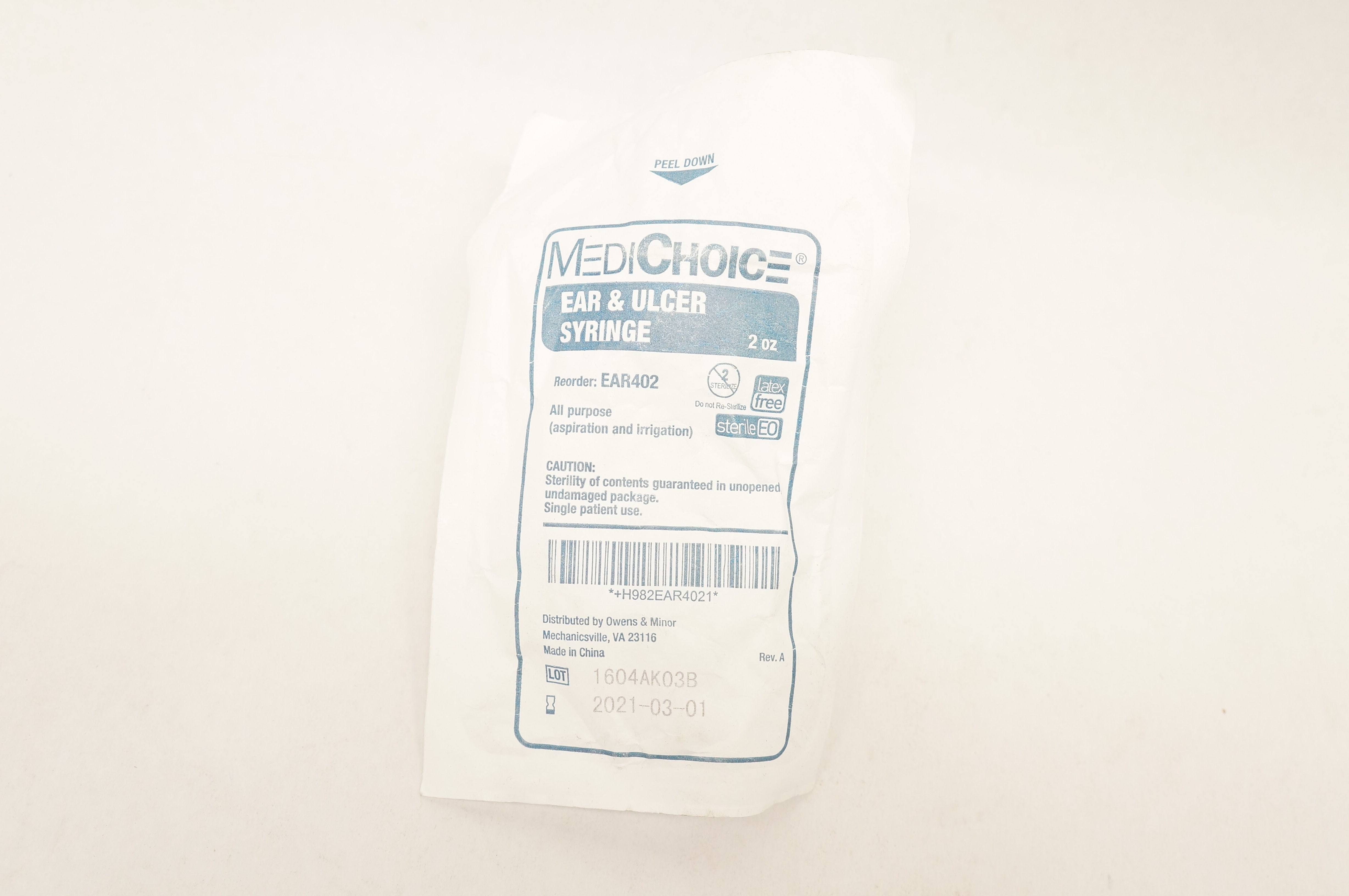 MediChoice EAR402 Ear & Ulcer Syringe 2 oz (x)