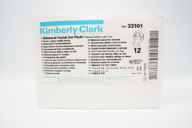 Kimberly-Clark 33101 Bilateral Facial Ice Pack - Box of 12