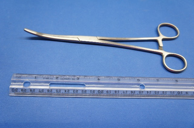 Merit 97-487 Rochester Pean Forceps 9" Curved