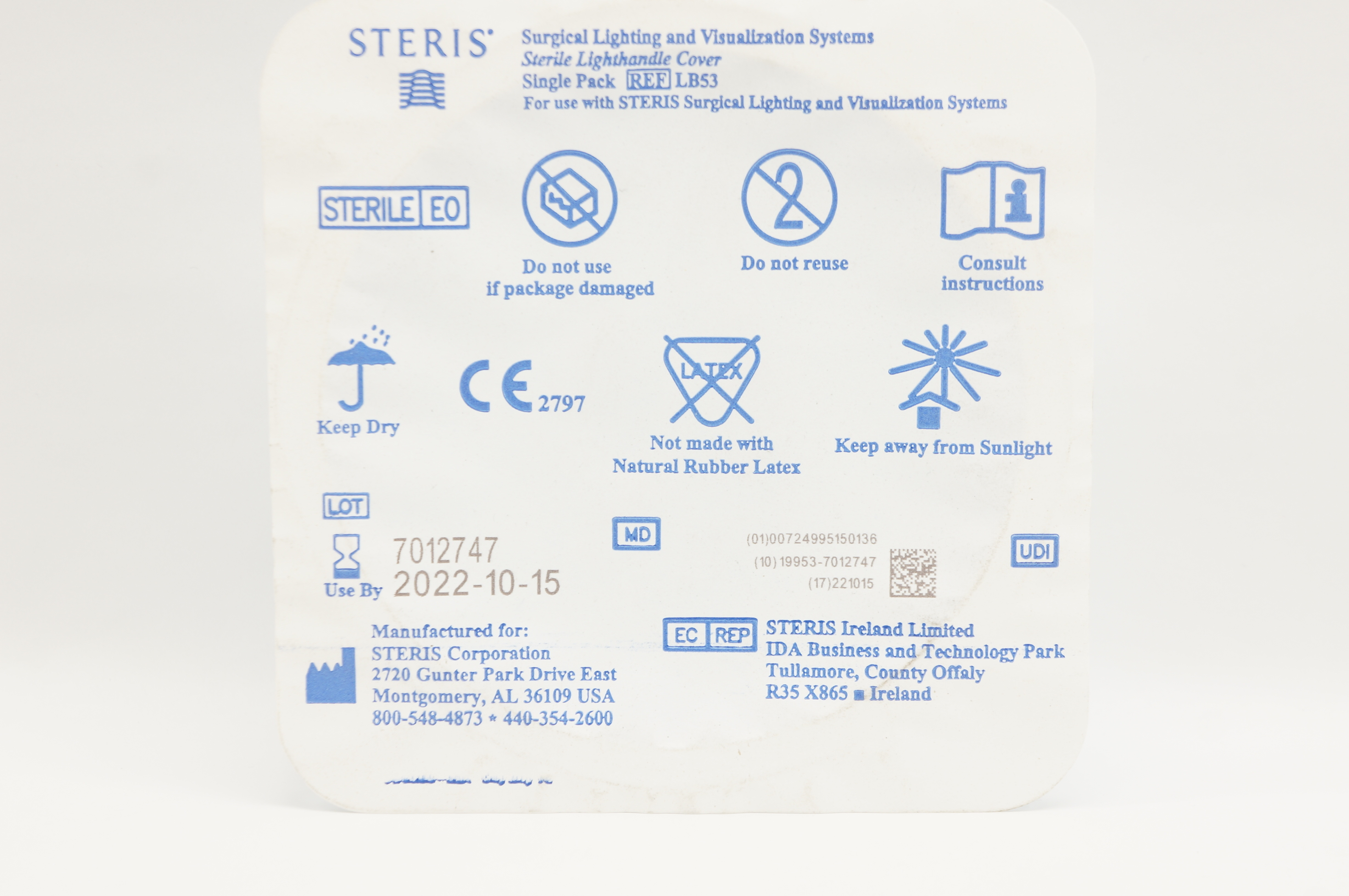 Steris LB53 Surgical Lighting and Visualization Systems (x)