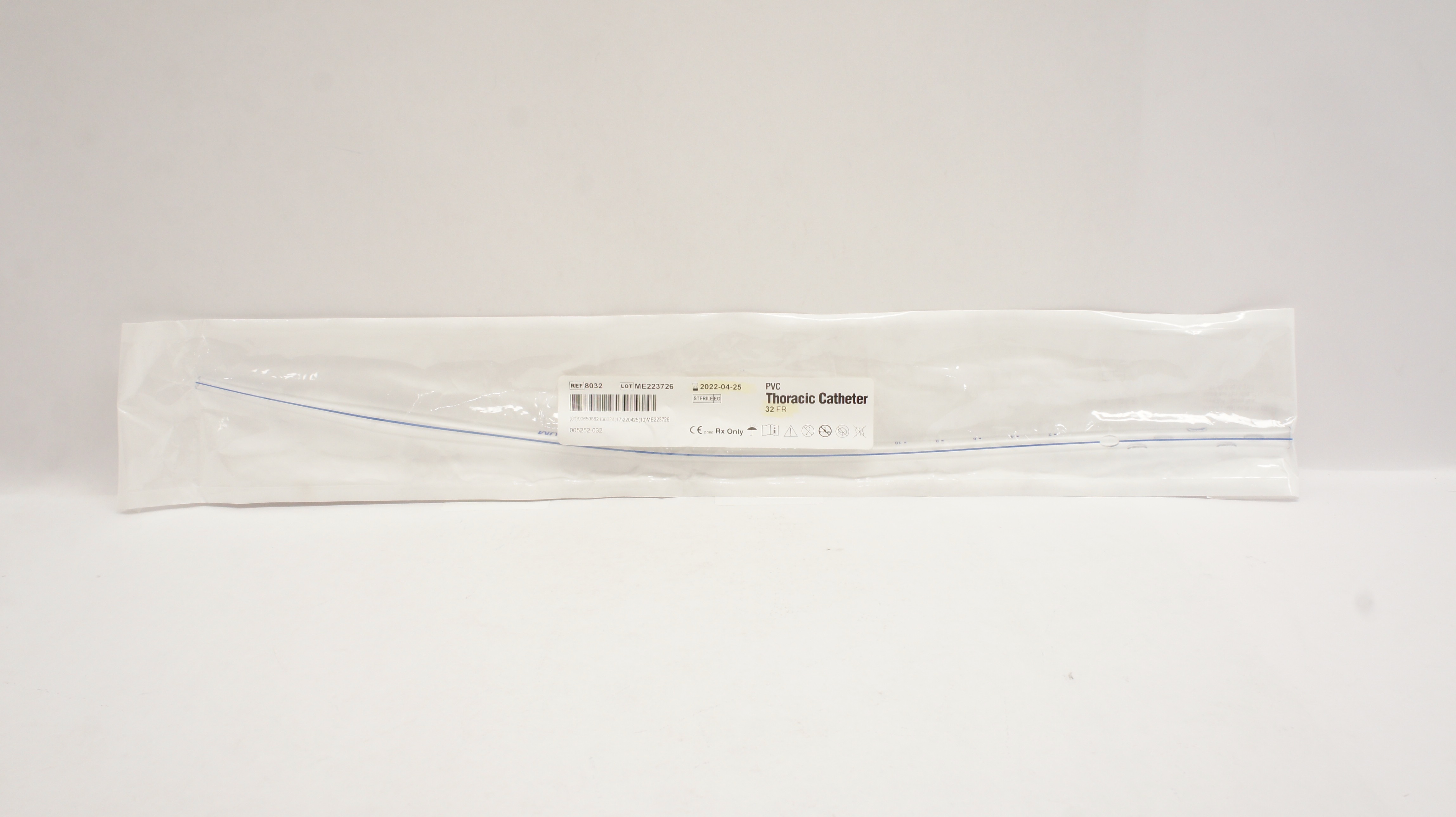 Atrium 8032 PVC Thoracic Cath. 32 Fr (x)