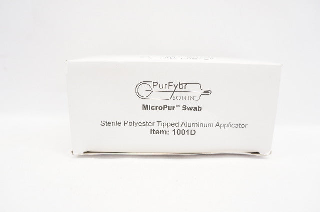 Purfybr 1001D MicroPur Swab Polyester Tipped Aluminum Applicator - Box of 100(x)