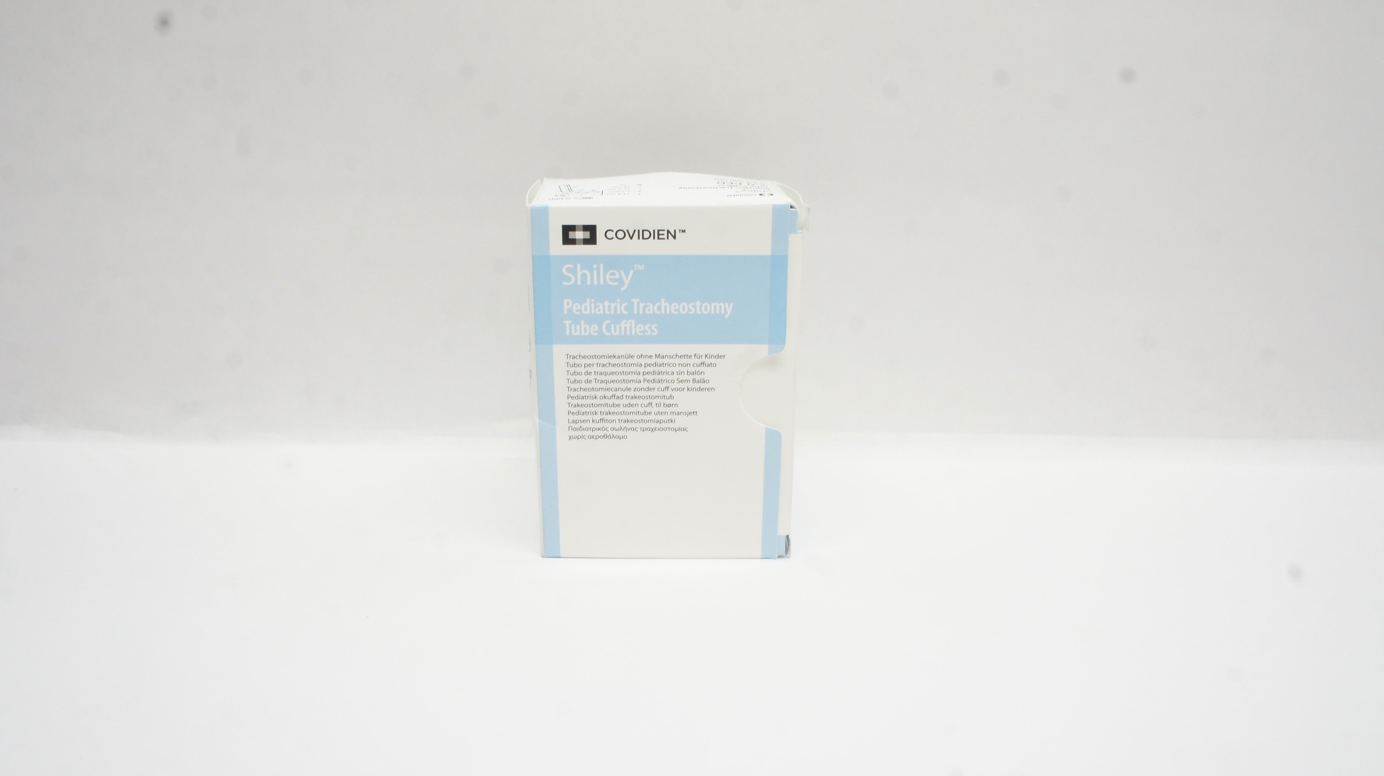 Covidien 5.0PED Shiley Pediatric Tracheostomy Tube Cuffless 5.0 ID x 7.1mm OD