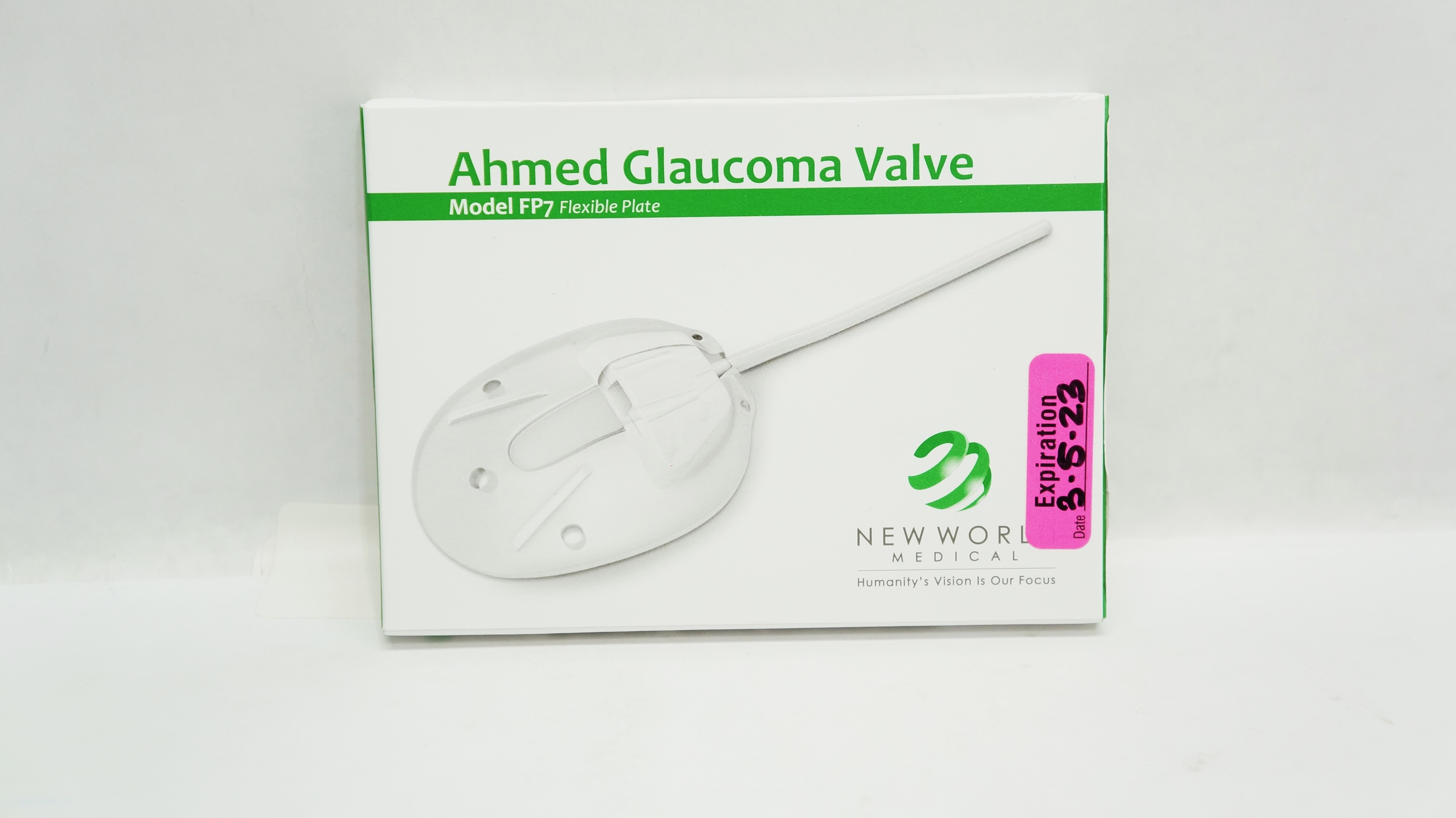 New World Medical FP7 Ahmed Glaucoma Valve Flexible Plate Model FP7 (x)