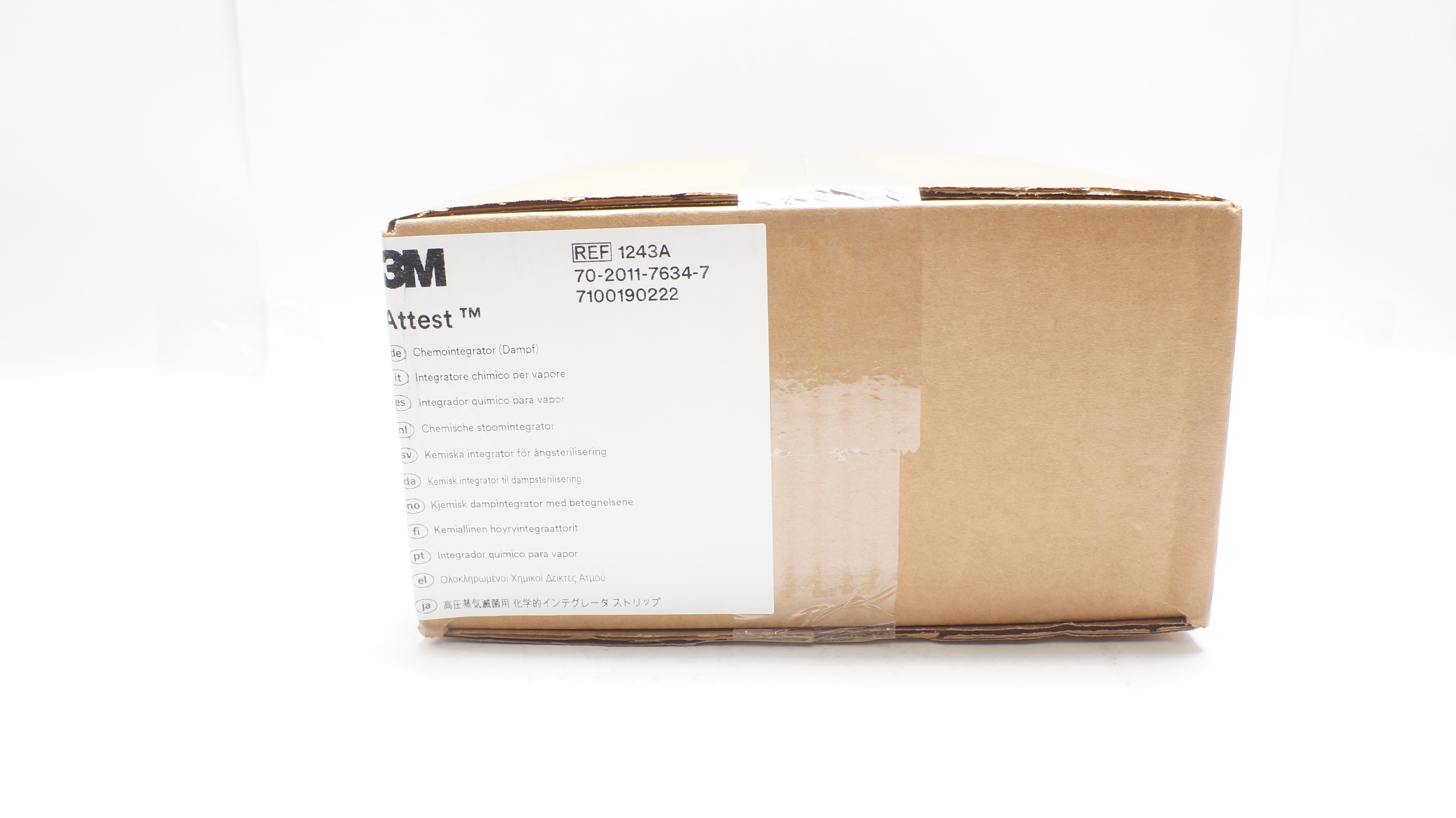 3M 1243A Comply Sterigage Steam Chemical Integrator - Case of 1000