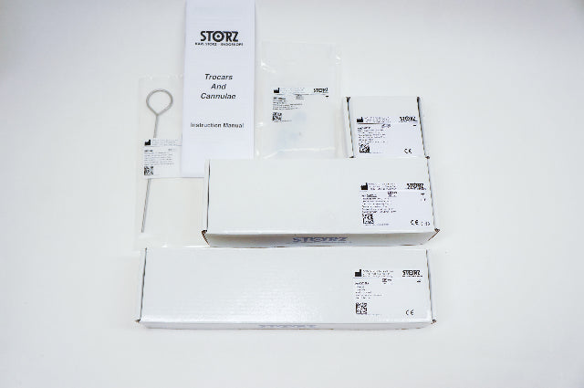 Karl Storz 30107AA Trocar & Cannula With Automatic Valve Blunt Tip, Stopcock