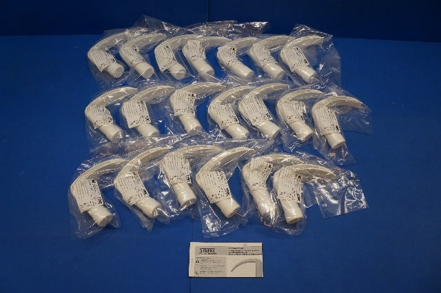 Karl Storz 8512BS Laryngobloc, Macintosh Size 3, One Piece Design ~ Box of 20