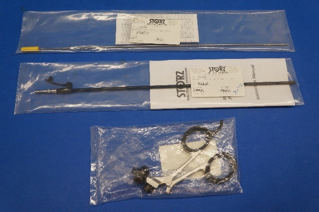 Karl Storz 33361MS Click Line MANHES Dissecting and Grasping Forceps, Size 5 mm