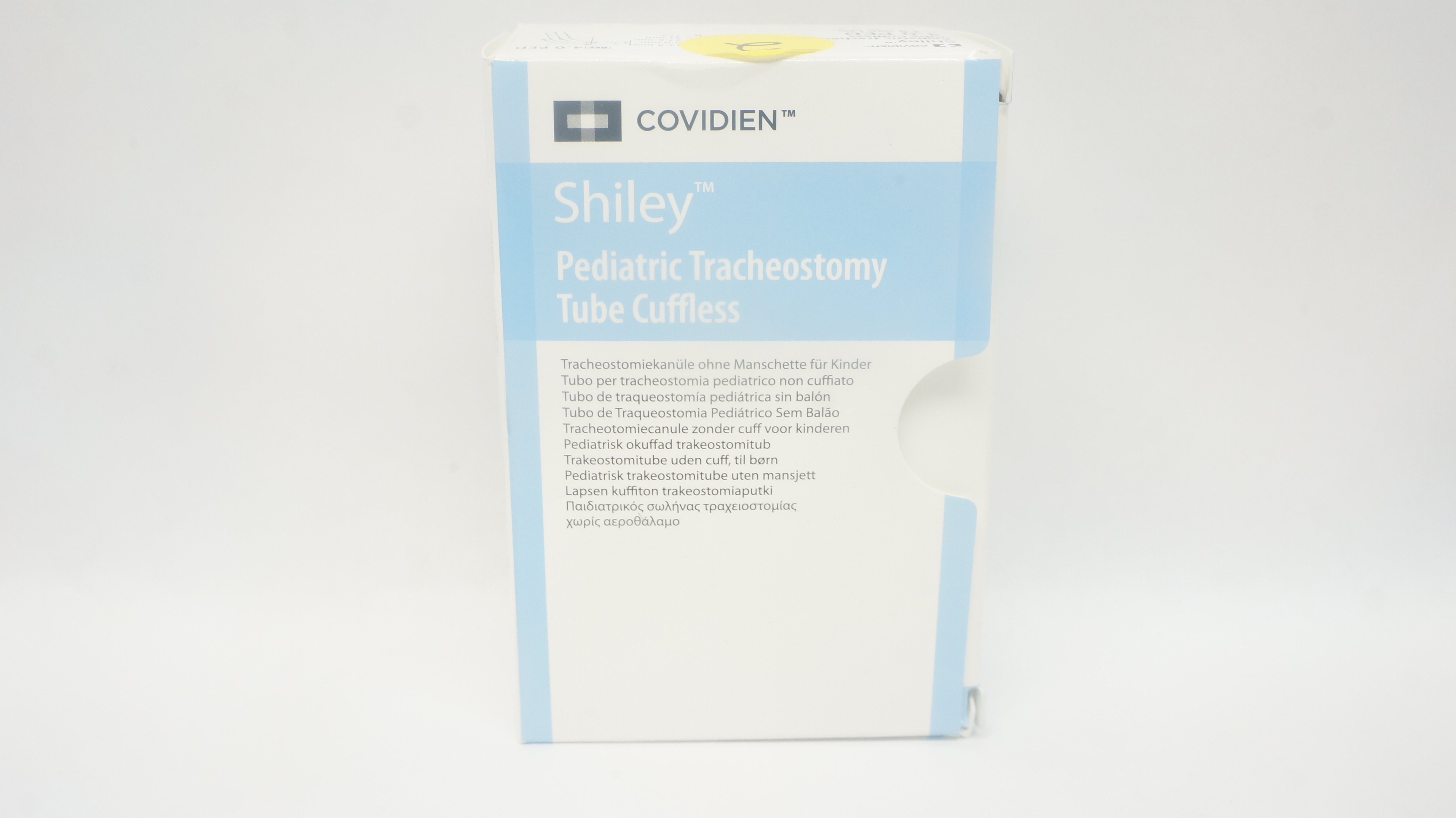 Covidien 4.0PED Shiley Pediatric Tracheostomy Tube Cuffless 4mm ID x 5.9mm OD