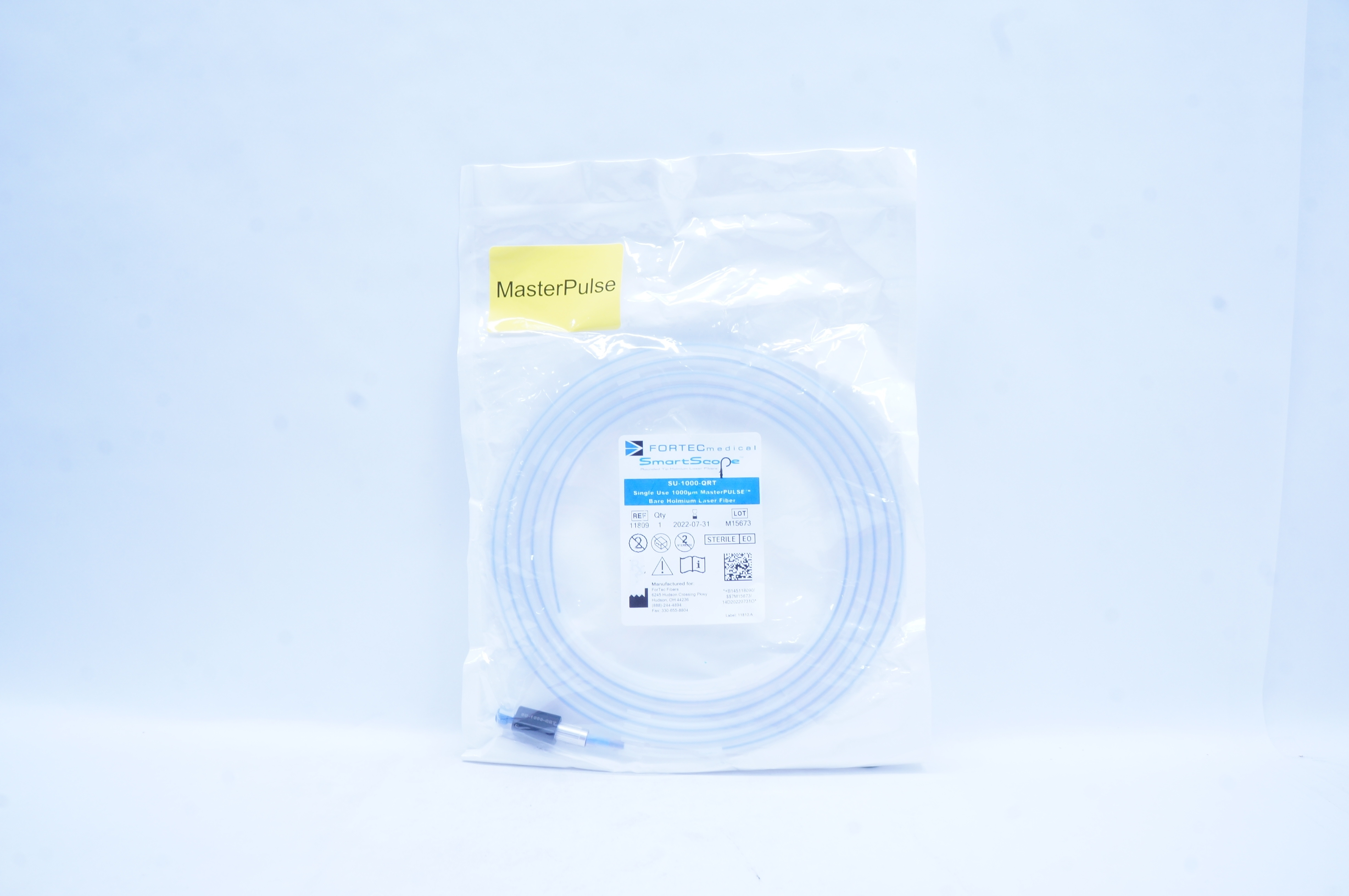 ForTec Fibera 11809 SmartScope SU-1000-QRT MasterPULSE Bare Holmium Laser Fiber