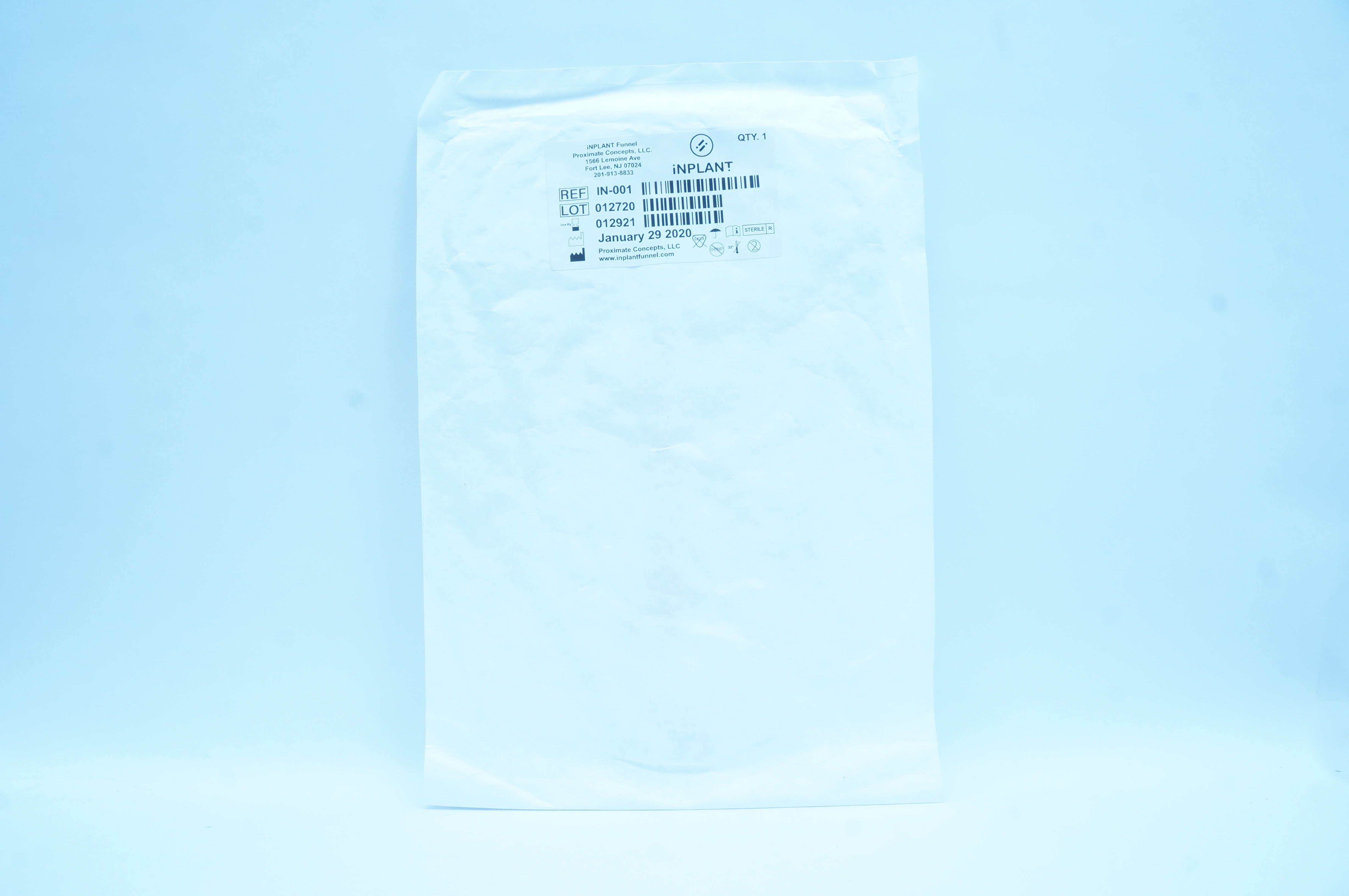 Proximate Concepts IN-001 iNPLANT Funnel (x)