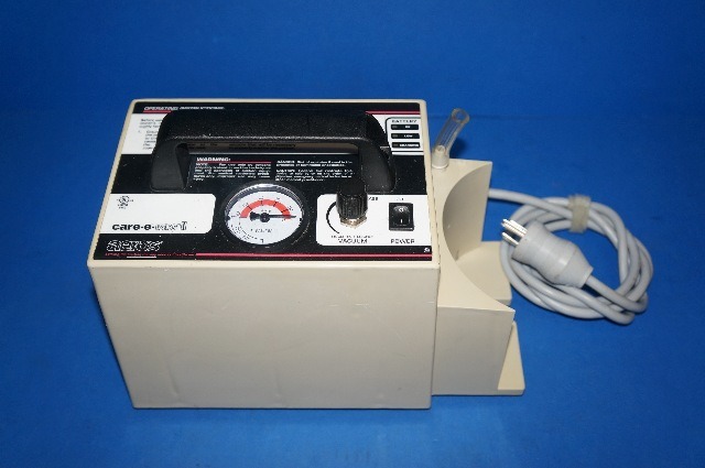 Aeros 753790 Care-e-vac II Portable Benchtop Suction Vacuum Pump