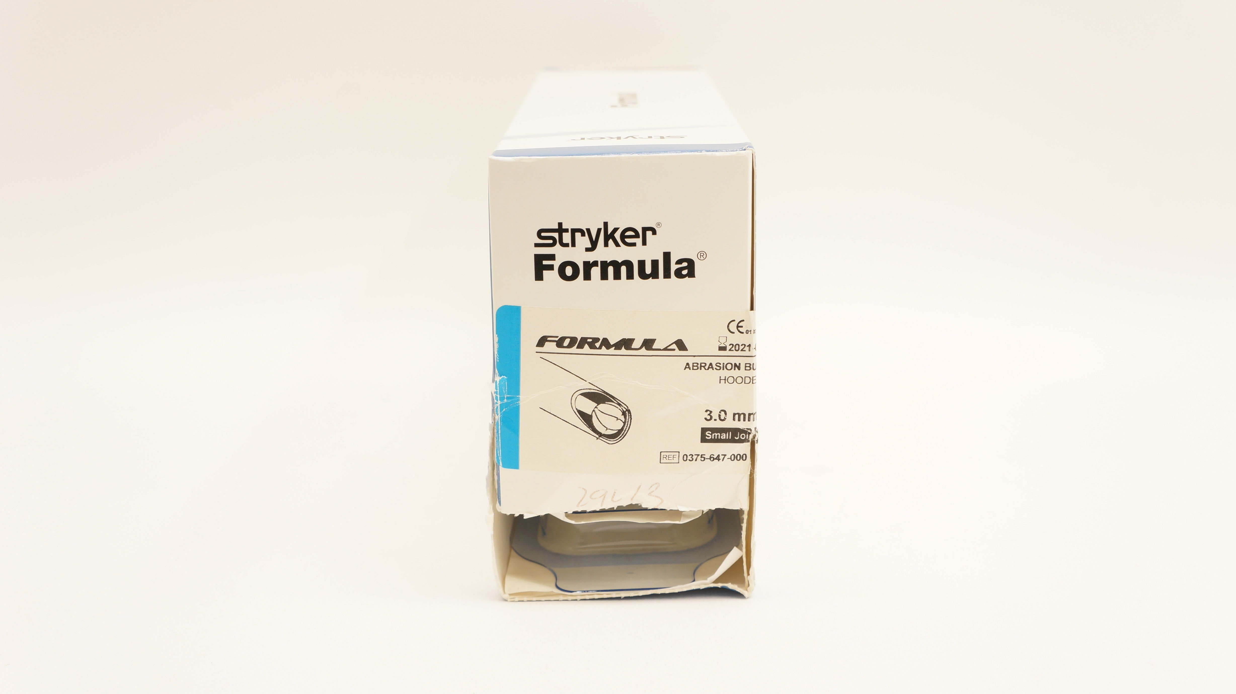 Stryker 0375-647-000 Formula Abrasion Bur Hooded Small Joint 3.0mm - Box of 5(x)