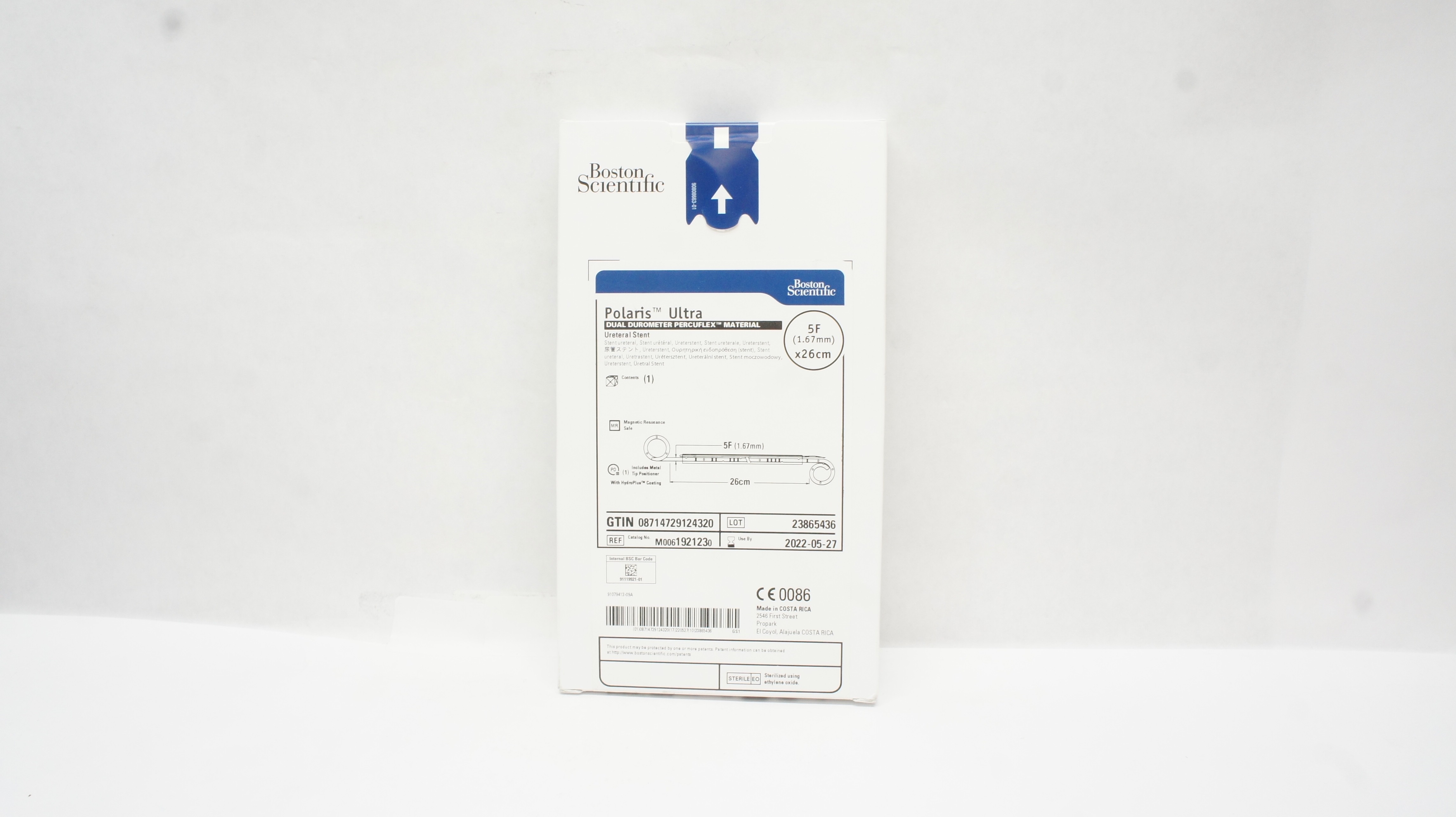 Boston Scientific 192123 Polaris Ultra Dual Durometer Percuflex 5F x 26cm (x)