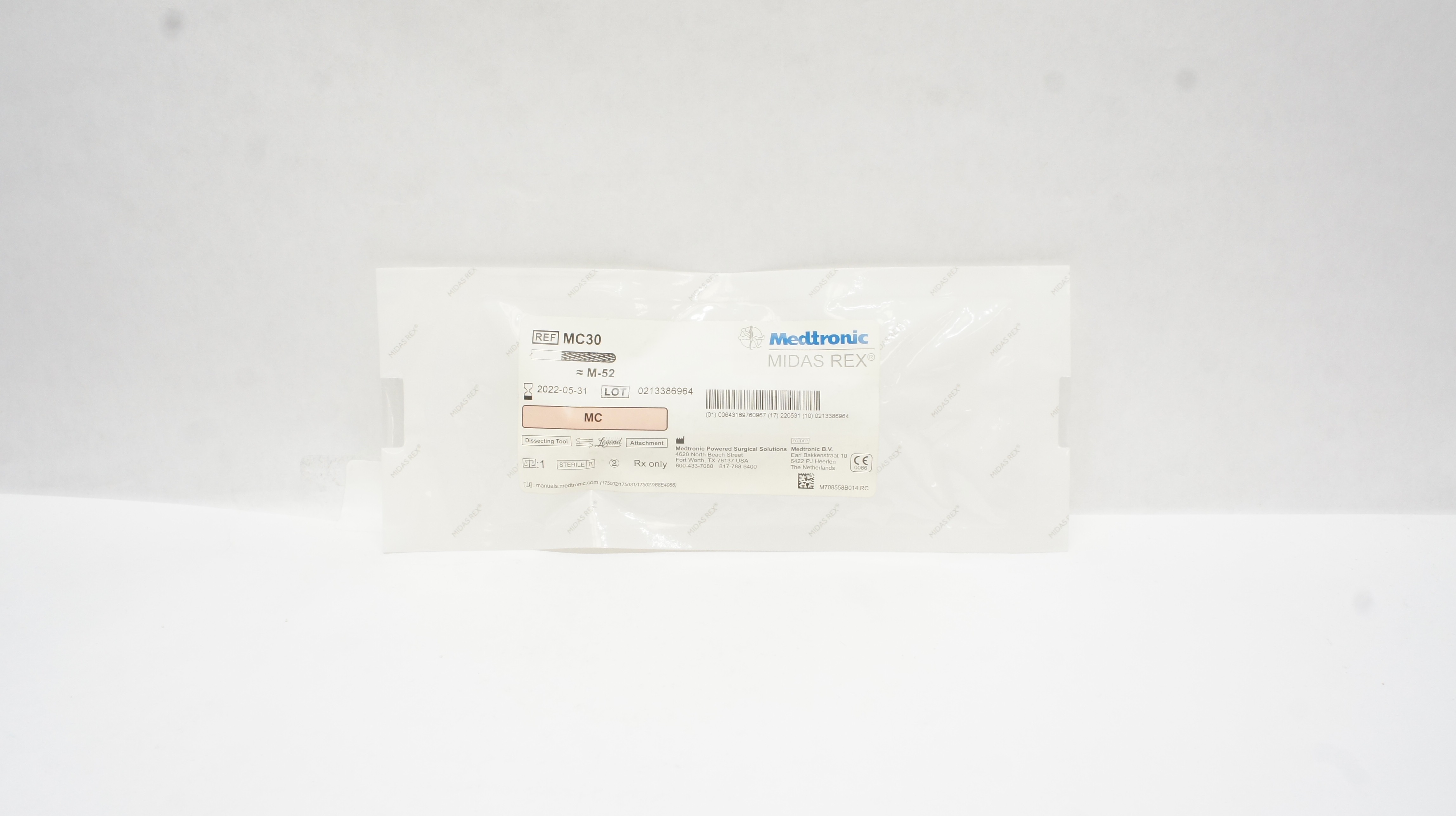 Medtronic MC30 Midas Rex M-52 MC Dissecting Tool (x)