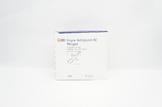 BD 382612 Insyte Autoguard BC Winged Shielded IV Cath. 24GAx0.75inch - Box of 50