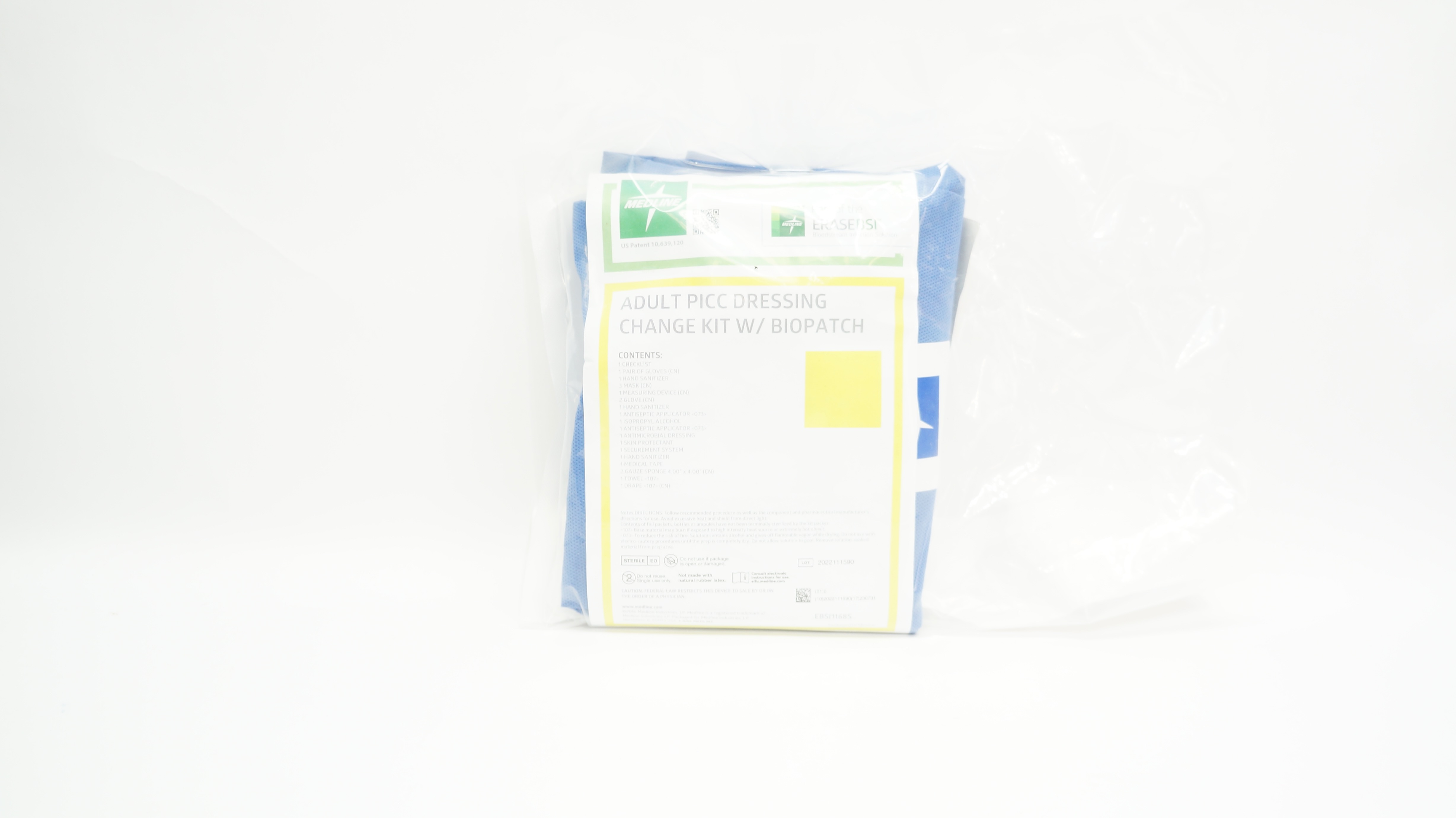 Medline EBSI1168S Adult Picc Dressing Change Kit W/Biopatch (x)