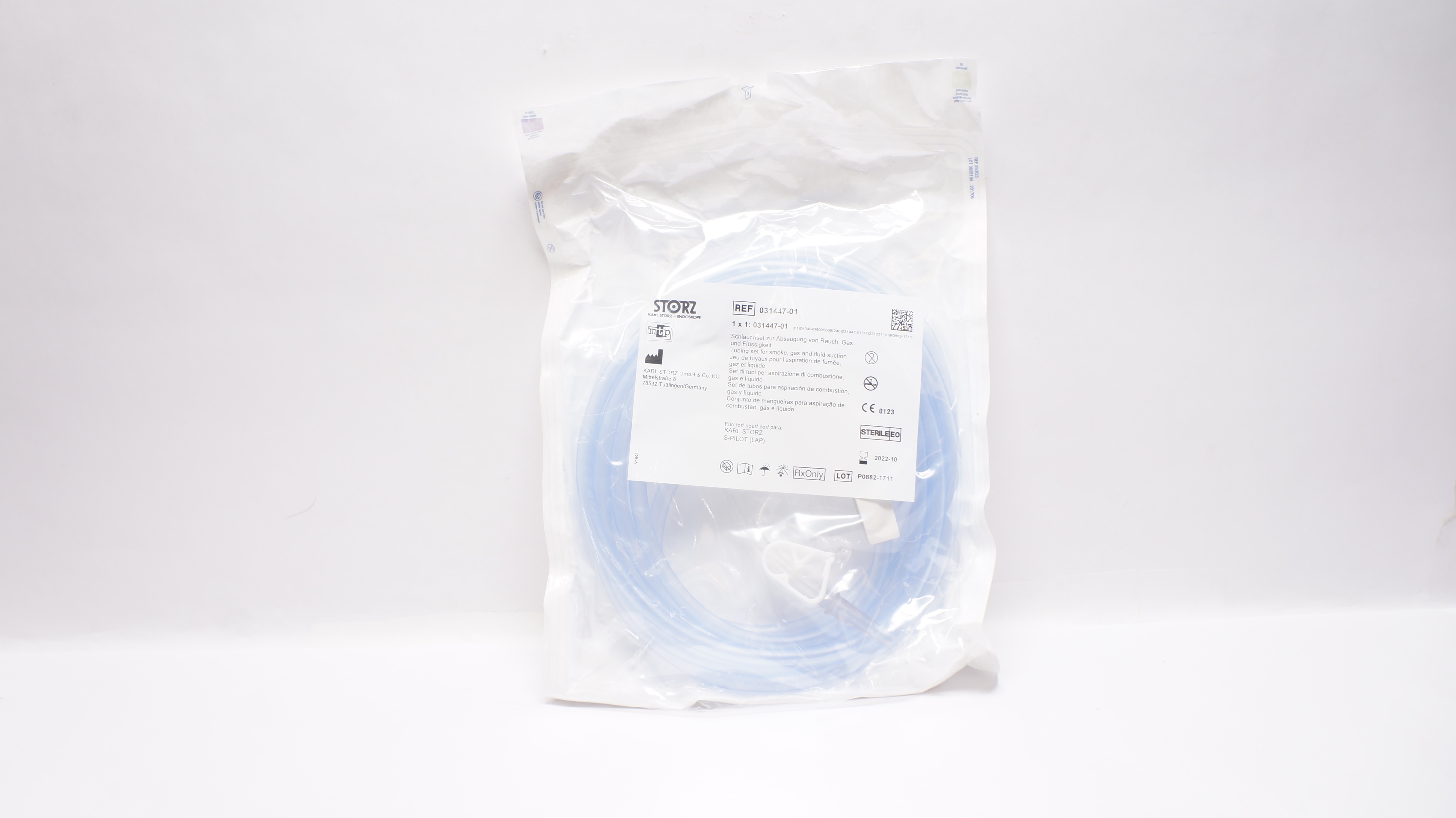 Karl Storz 031447-01 Tubing Set for Smoke Gas and Fluid Suction (x)