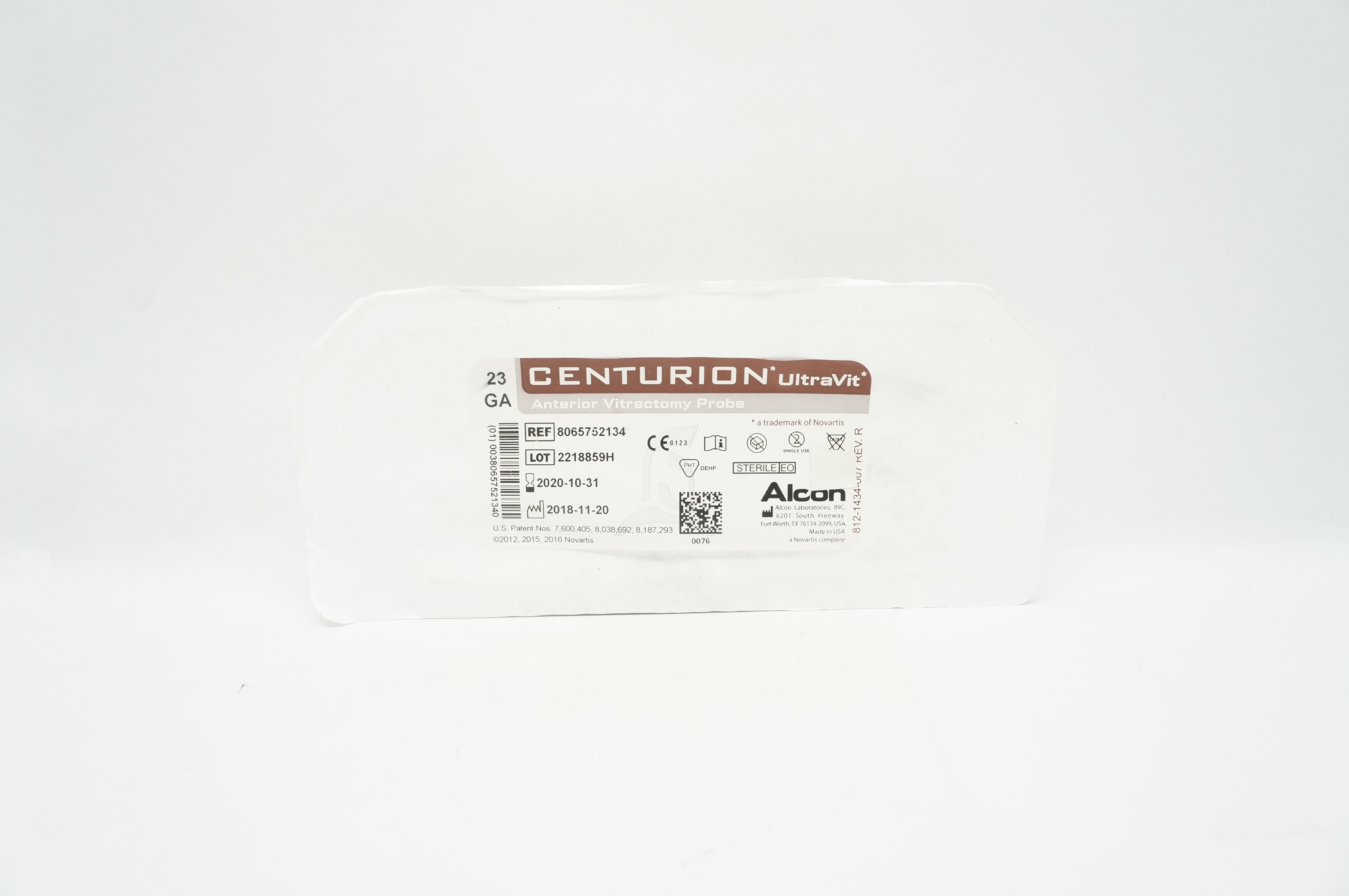 Alcon 8065752134 Centurion UltraVit Anterior Vitrectomy Probe 23GA (x)