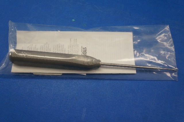 Karl Storz 28728KA Curette Oval, Large, Curved, 10deg Upwards, WL 13cm