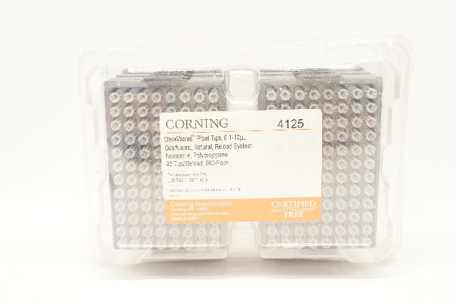 Corning 4125 DeckWorks Pipet Tips 0.1 to 10µL Graduated - Box of 960