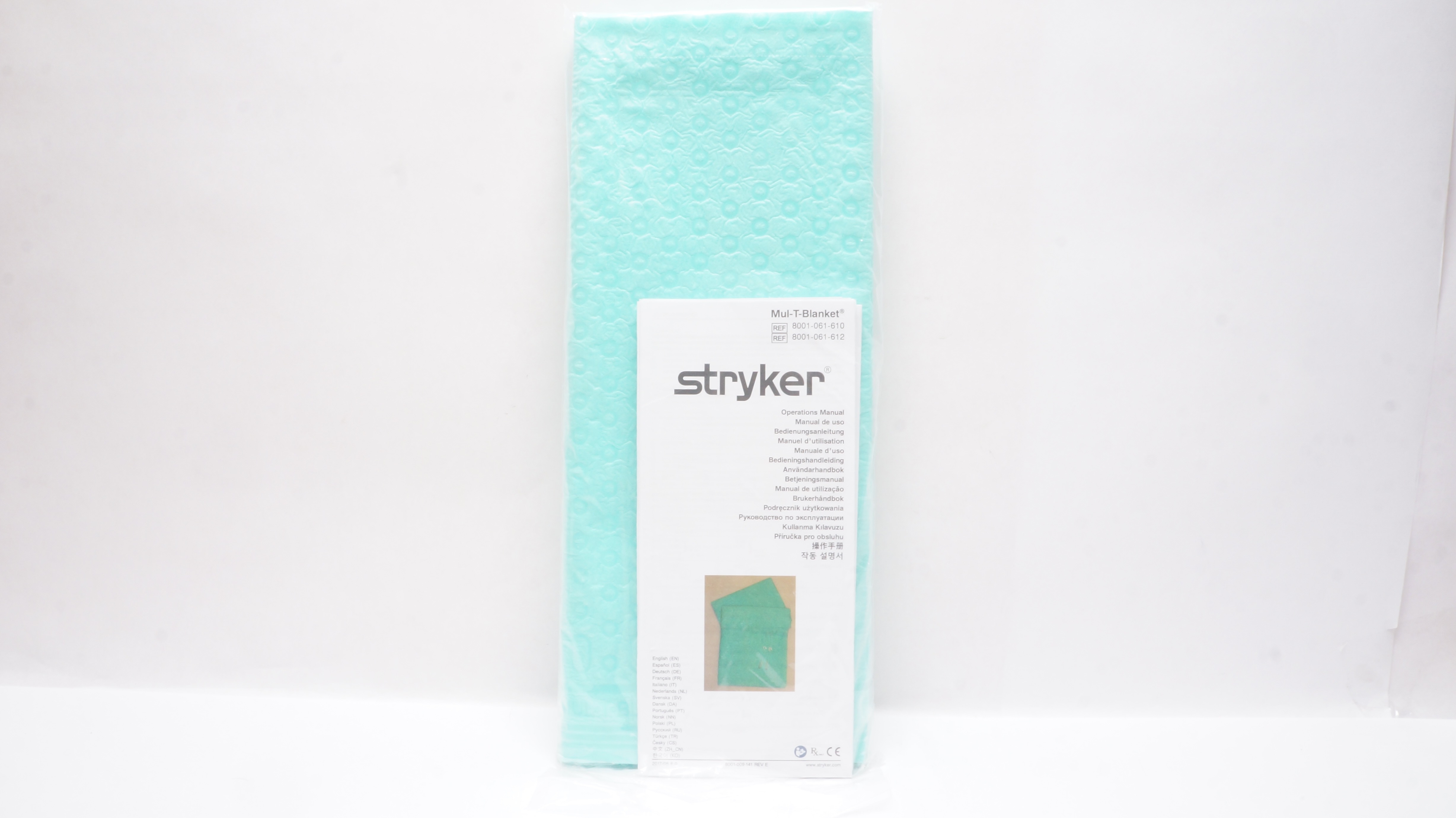 Stryker 8001-061-610/612 Mul-T-Blanket Operations Manual