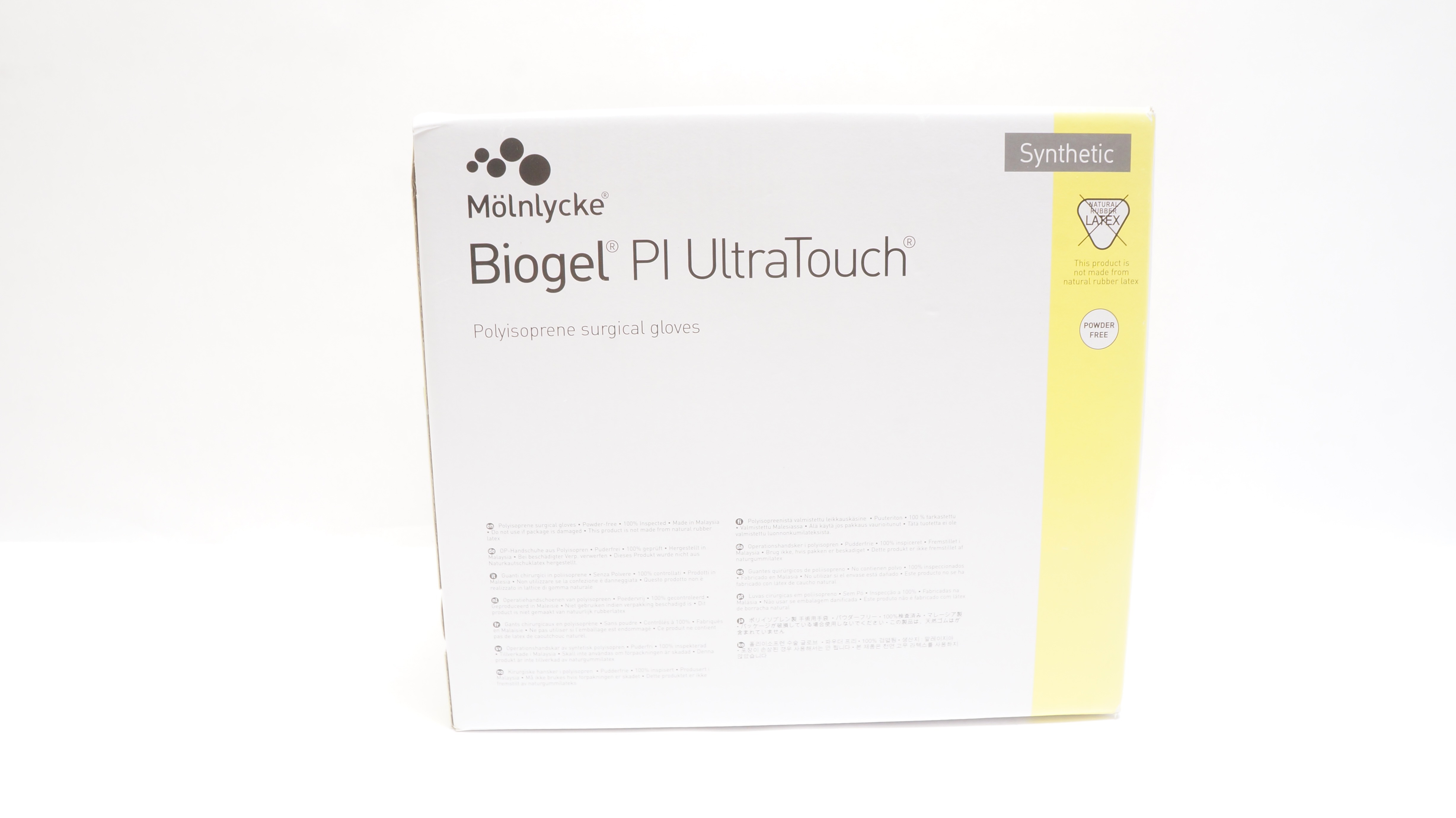 Molnlycke Health Care 41185 Biogel Pl UltraTouch Synthetic 8-1/2 (x) -Box of 50
