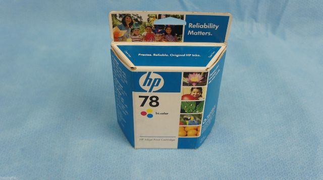 HP C6578DN 78 Tri-Color Inkjet Print Cariridge 19ml/0.64floz