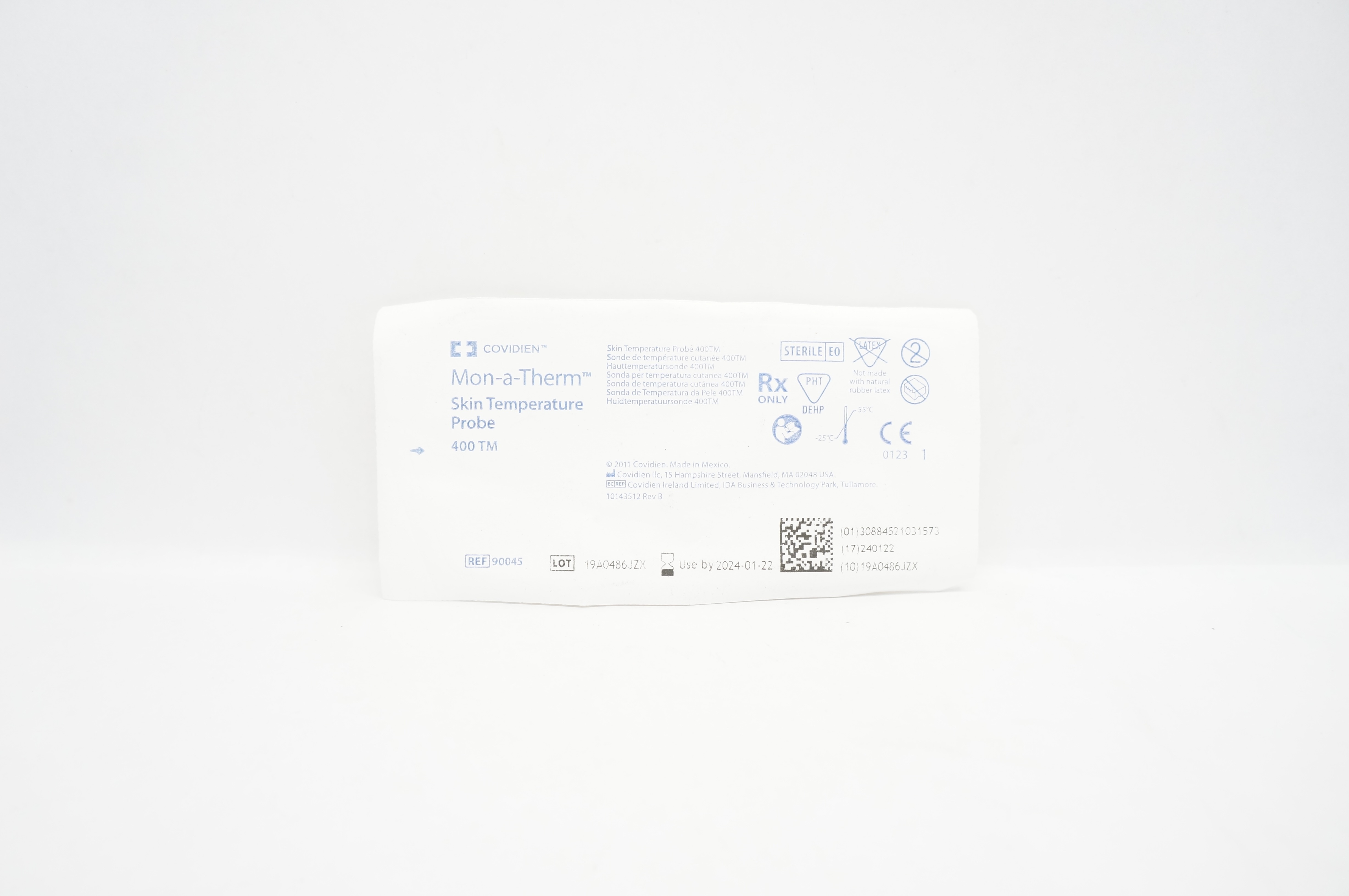 Covidien 90045 Mon-a-Therm Skin Temperature Probe 400TM