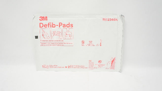 3M 2346N Defib-PaD Conductive Gel Pads 9inch x 6inch 4-1/2inch x 6inch (x)