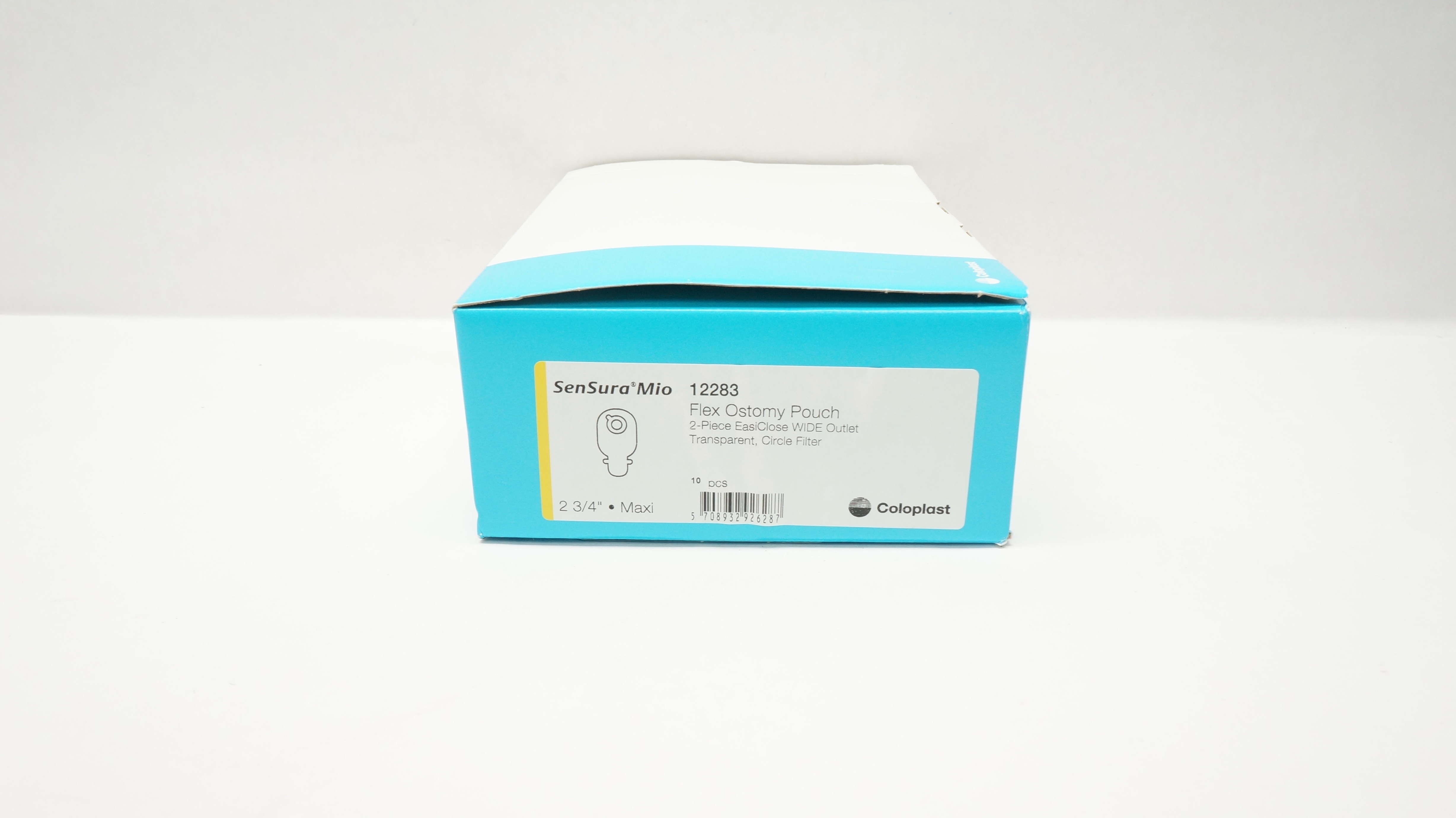 Coloplast 12283 SenSura Mio Flex Ostomy Pouch 2 3/4inch Maxi - Box of 10