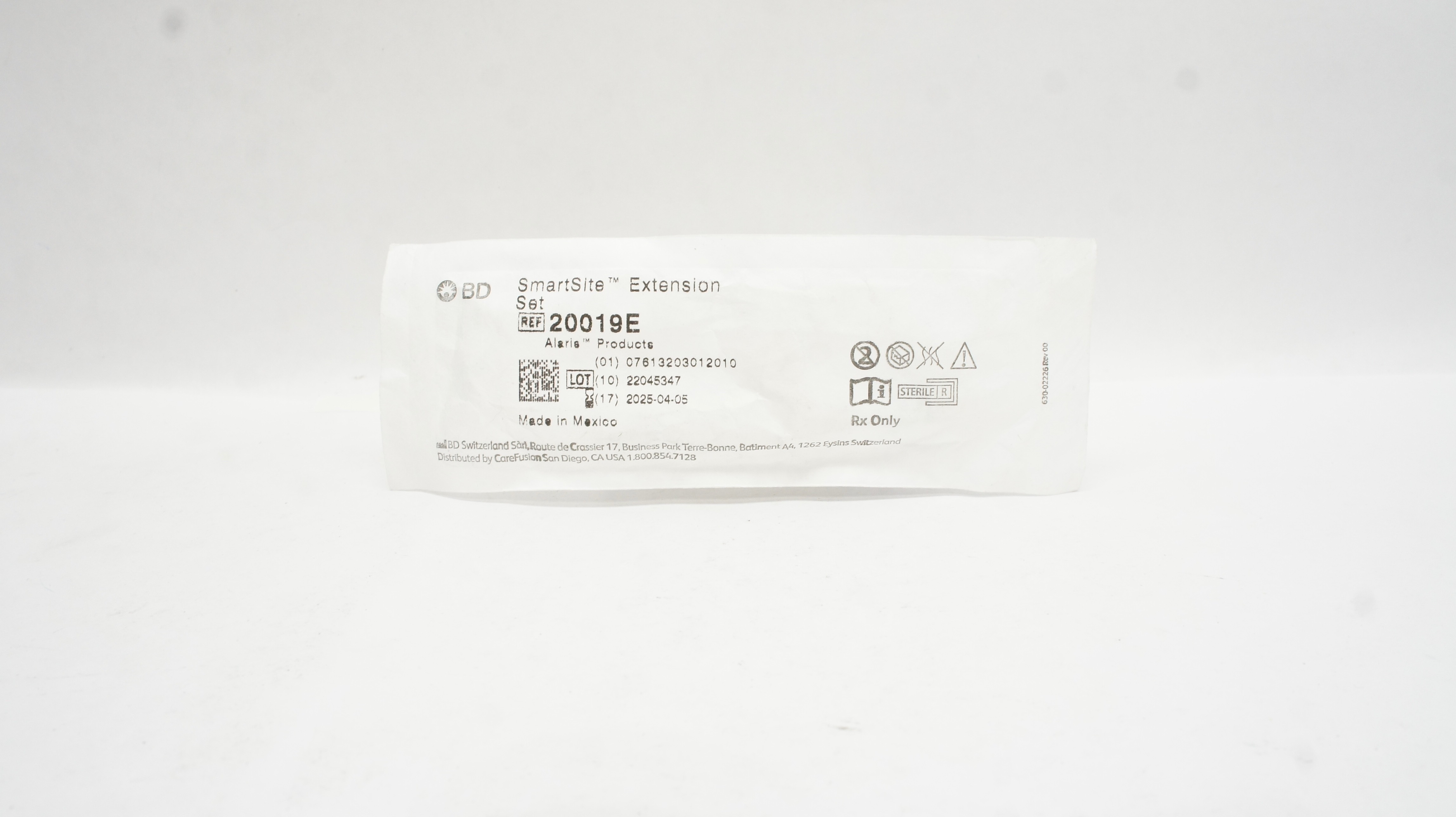 BD 20019E Alaris SmartSite Extension Set