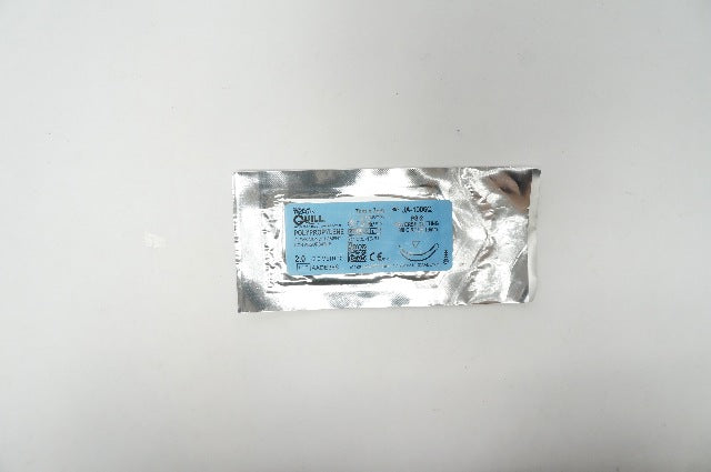 Quill JA-1006Q 2-0 POLYPROPYLENE, PS-2 Reverse Cutting 3/8c 19mm, 7cm x 7cm (x)