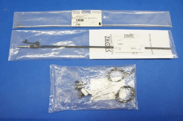 Karl Storz 33361MU Click Line MANHES Dissecting and Grasping Forceps, Size 5 mm