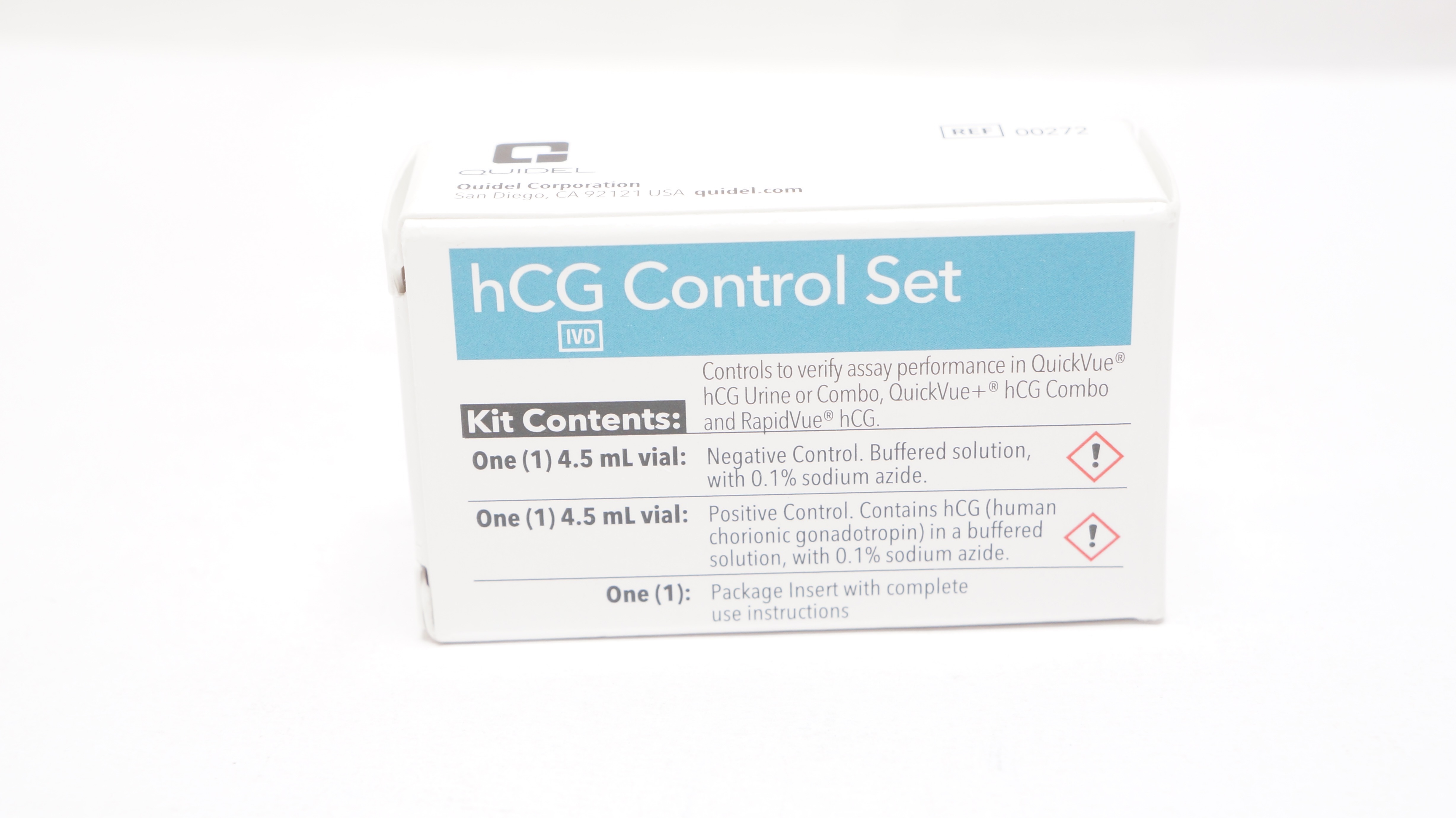 Quidel 00272 hCG Control Set, 4.5 mL (x)