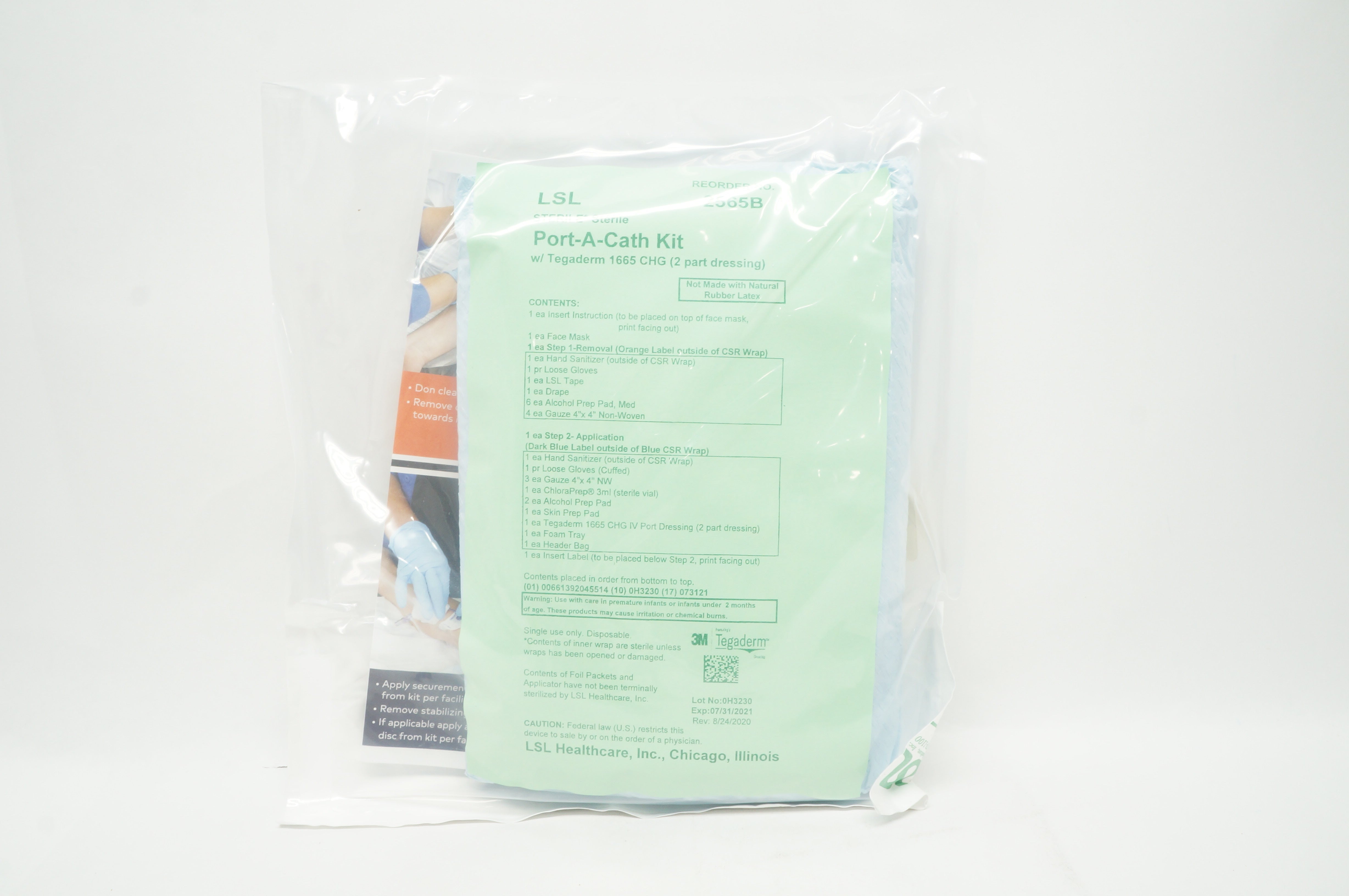 3M 2565B LSL Port-A-Cath Kit (x)