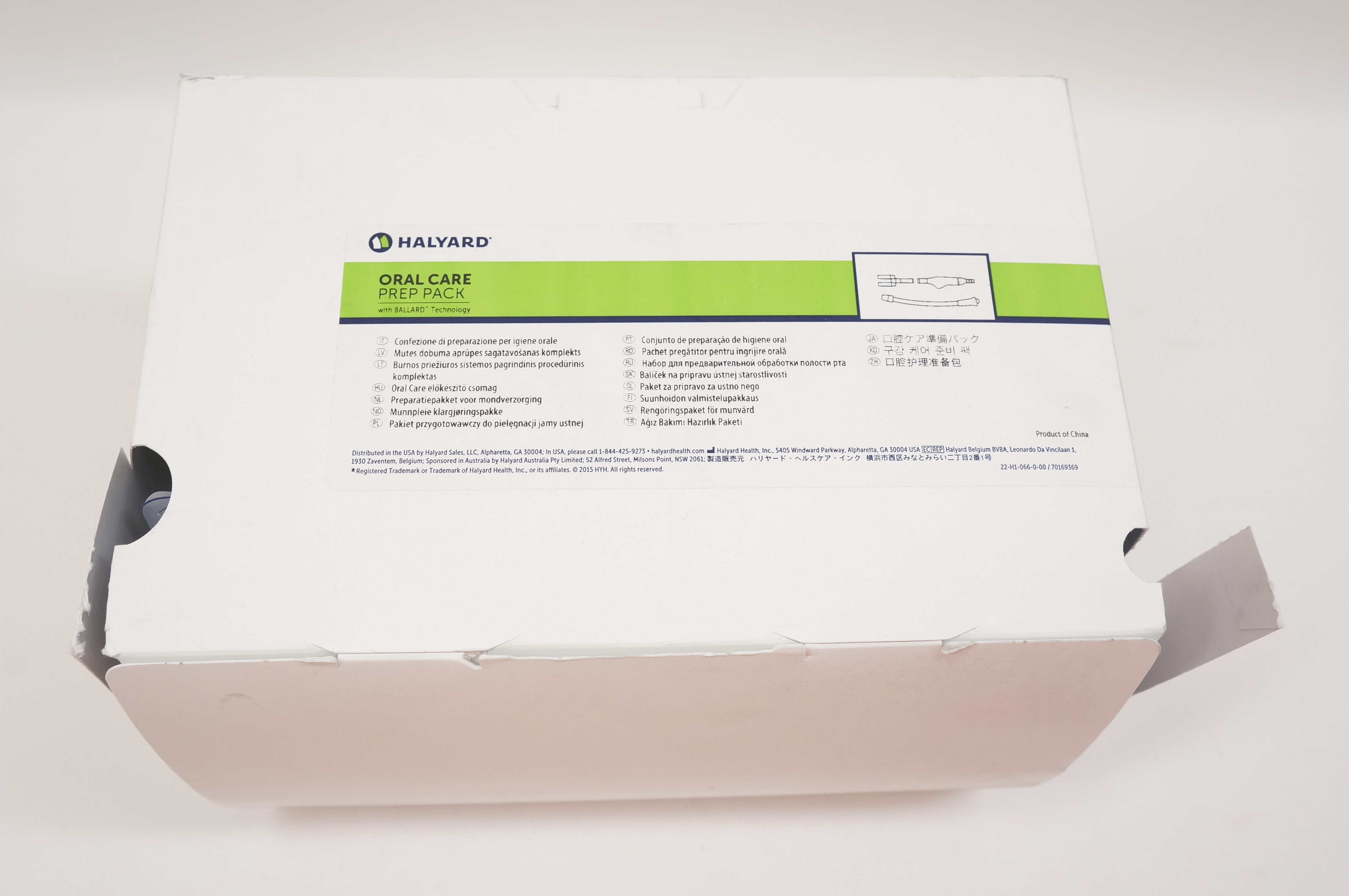 Halyard 99789 Oral Care Prep Pack - Box of 10