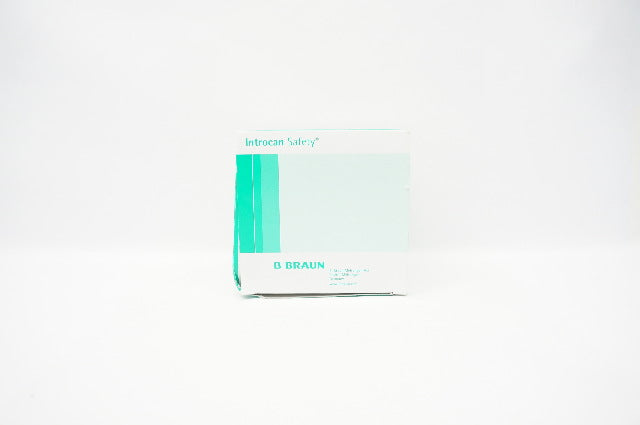 Braun 4252560-02 Introcan Safety FEP IV Cath. 18G x 1-1/4inch (x) - Box of 50