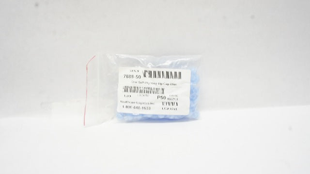 Healthcare Logistics 7888-50 Oral Self Righting Cap-Blue - Box of 50