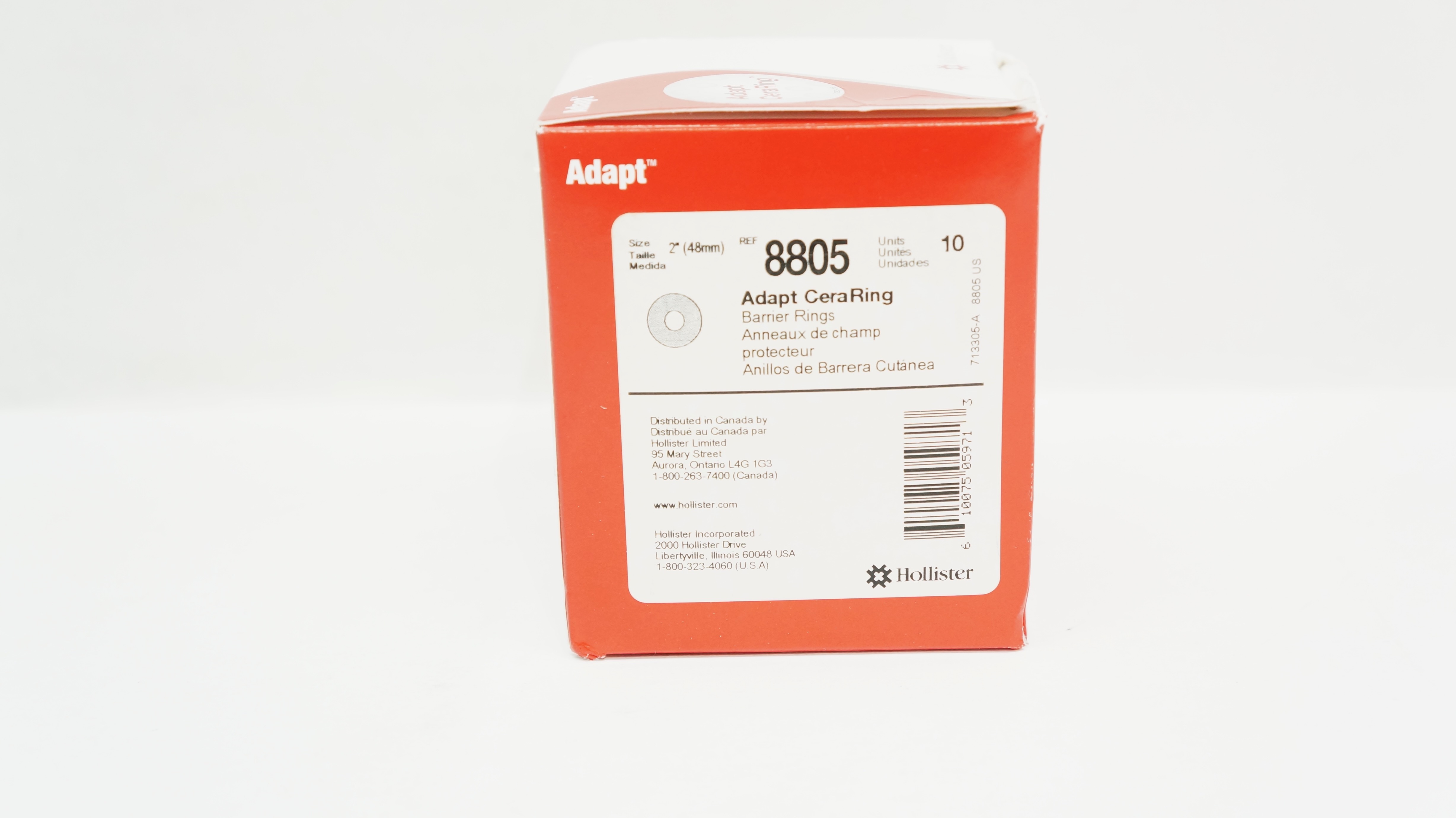 Hollister 8805 Adapt CeraRing Barrier Rings 2inch (x) - Box of 8