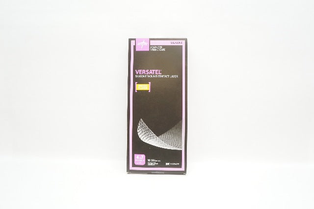 Medline MSC1747EP Versatel Silicone Wound Cotact Layer 4 x 7inch - Box of 10