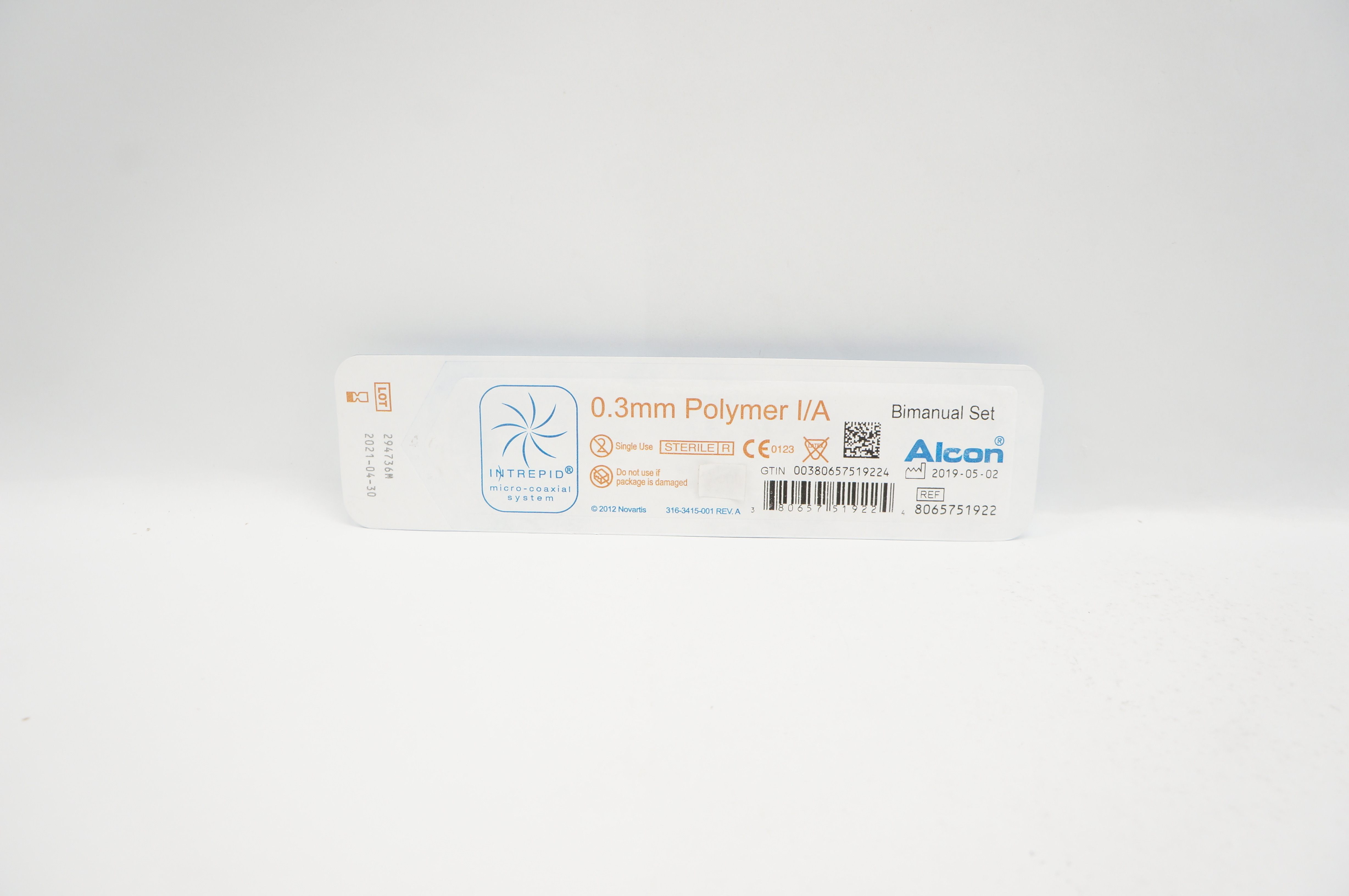 Alcon 8065751922 0.3mm Polymer I/A Bimanual Set (x)