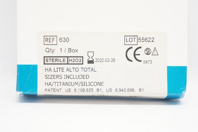 Grace Medical 630 HA Lite Alto Total Sizers Included (x)